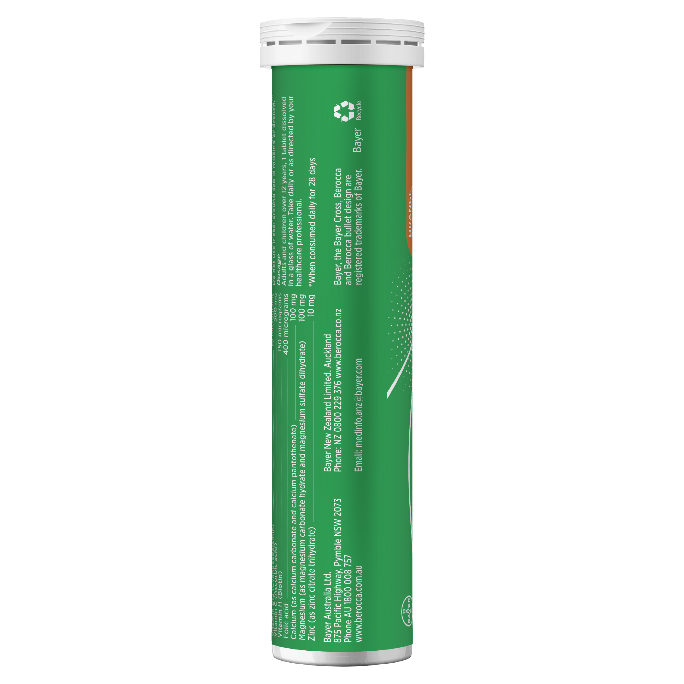 BEROCCA ORANGE 30 EFFERVESCENT TABLETS - Image 11
