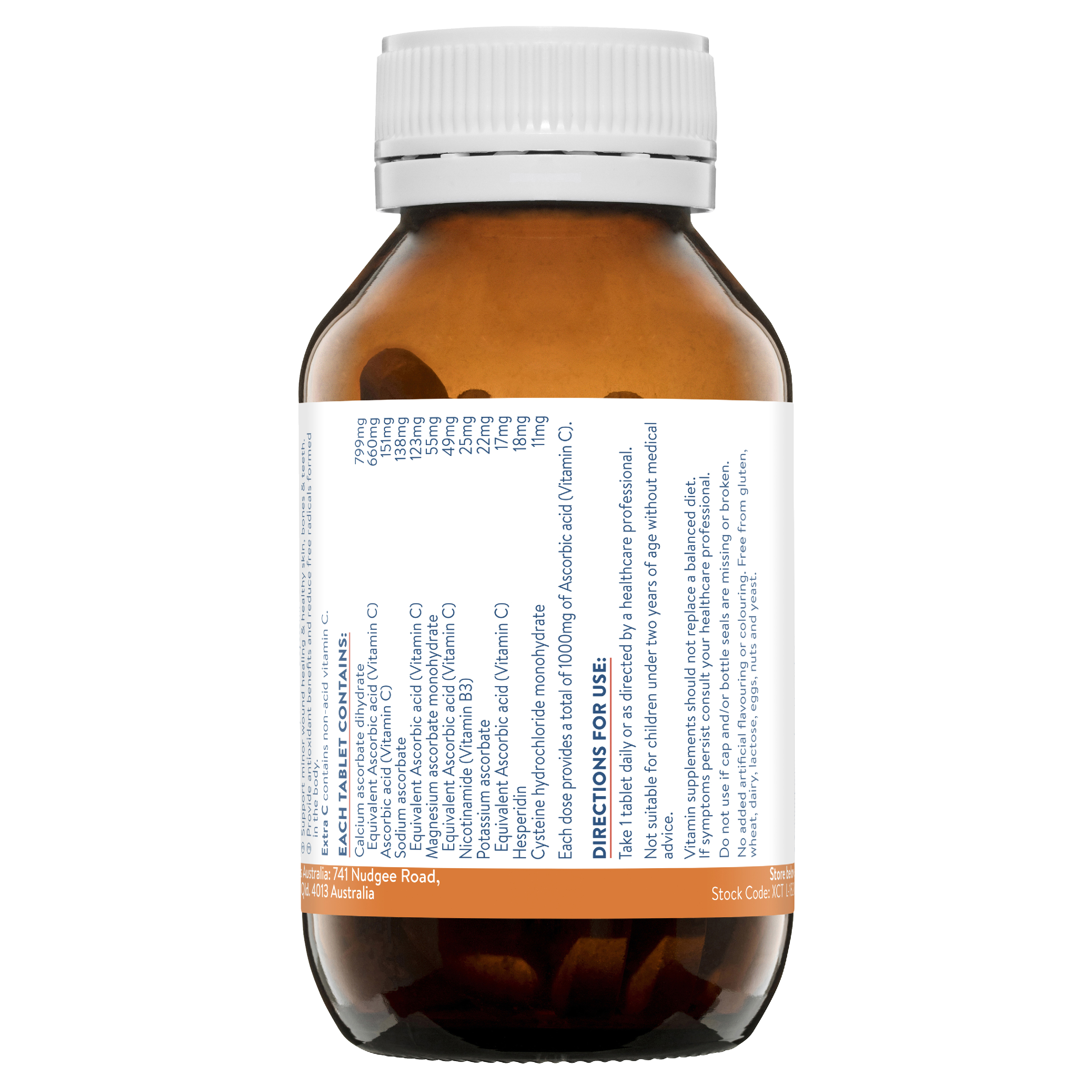 ETHICAL NUTRIENTS EXTRA C 60 TABLETS - Image 2