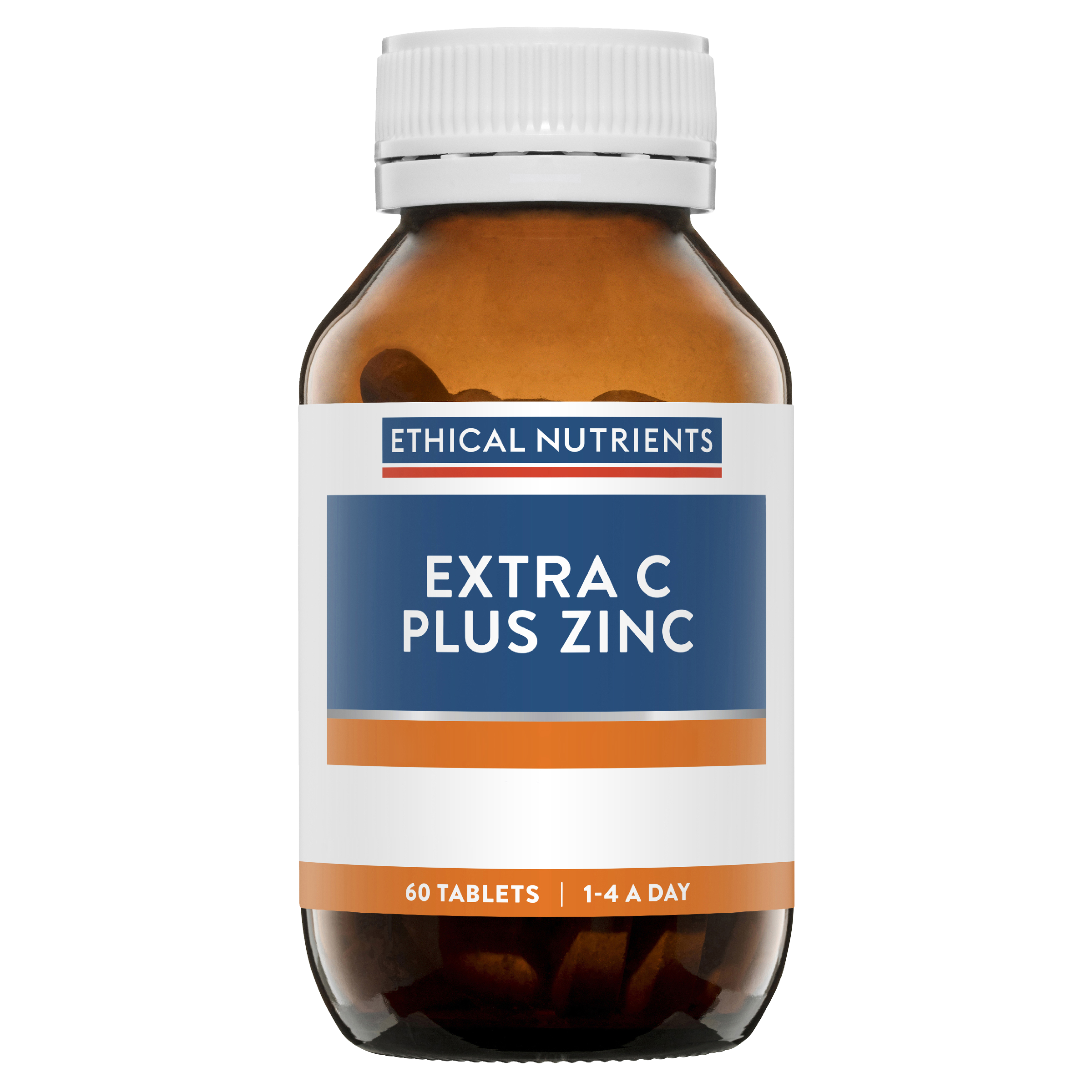 ETHICAL NUTRIENTS EXTRA C PLUS ZINC 60 TABLETS - Image 5