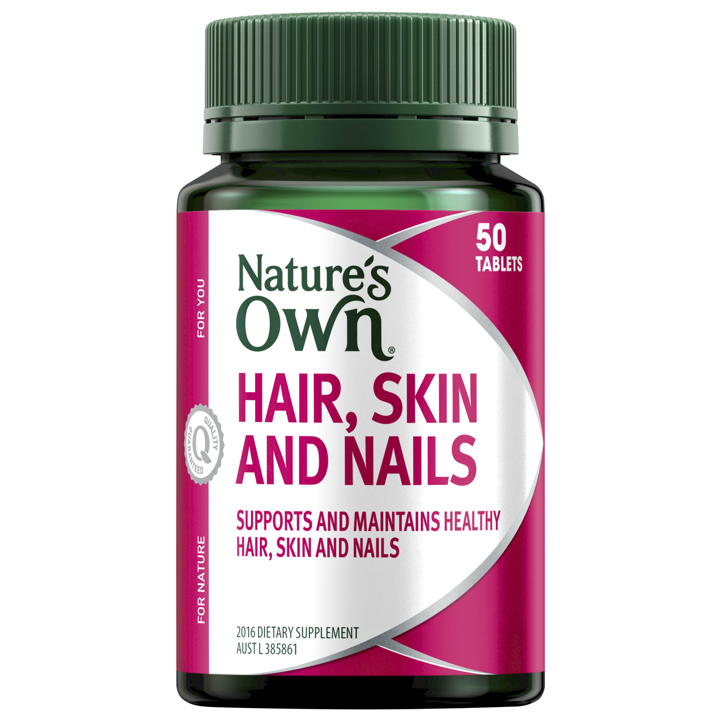NATURES OWN HAIR SKIN AND NAILS 50 TABLETS