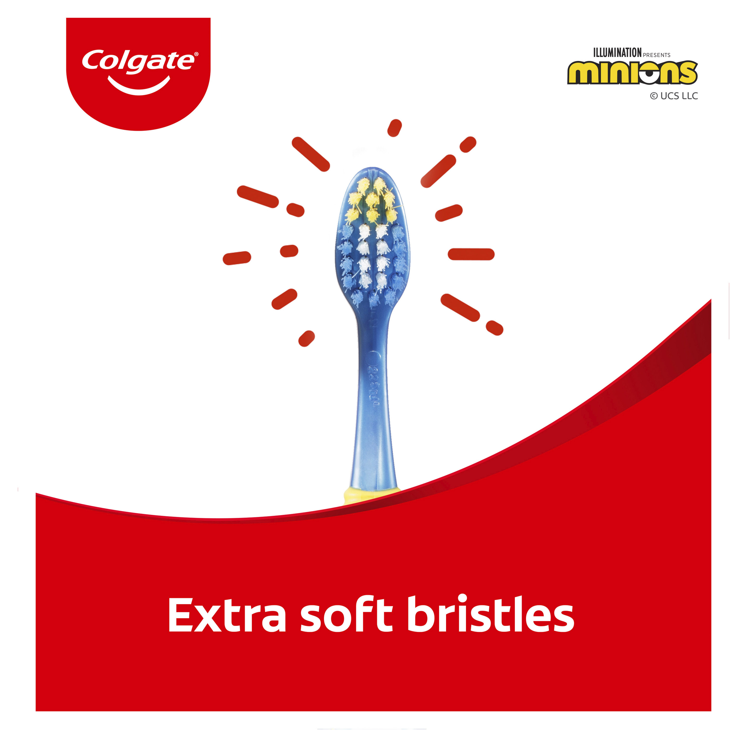 COLGATE TOOTHBRUSH KIDS MINONS +6 YEARS EXTRA SOFT 2 PACK - Image 6