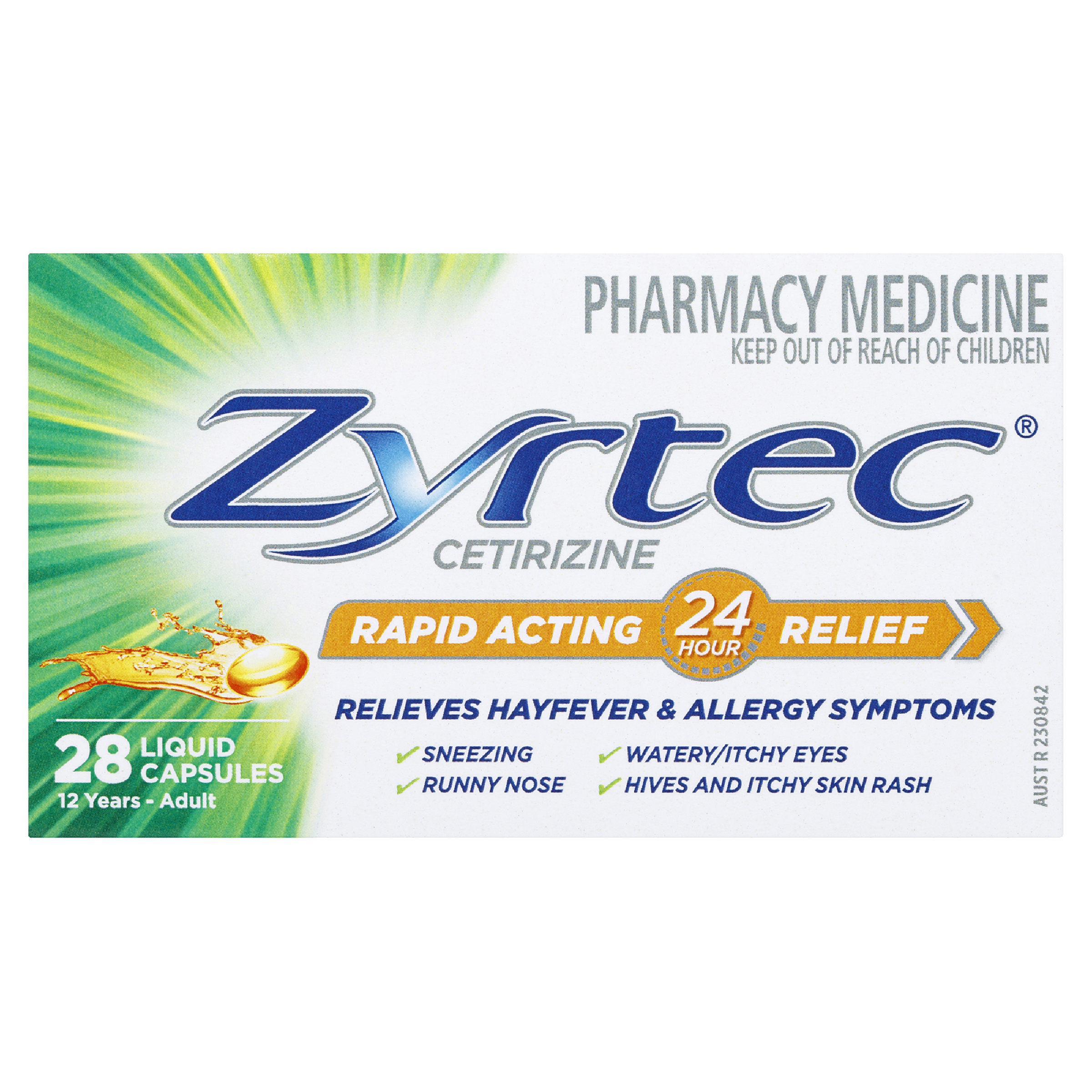 ZYRTEC LIQUID 28 CAPSULES - Image 2
