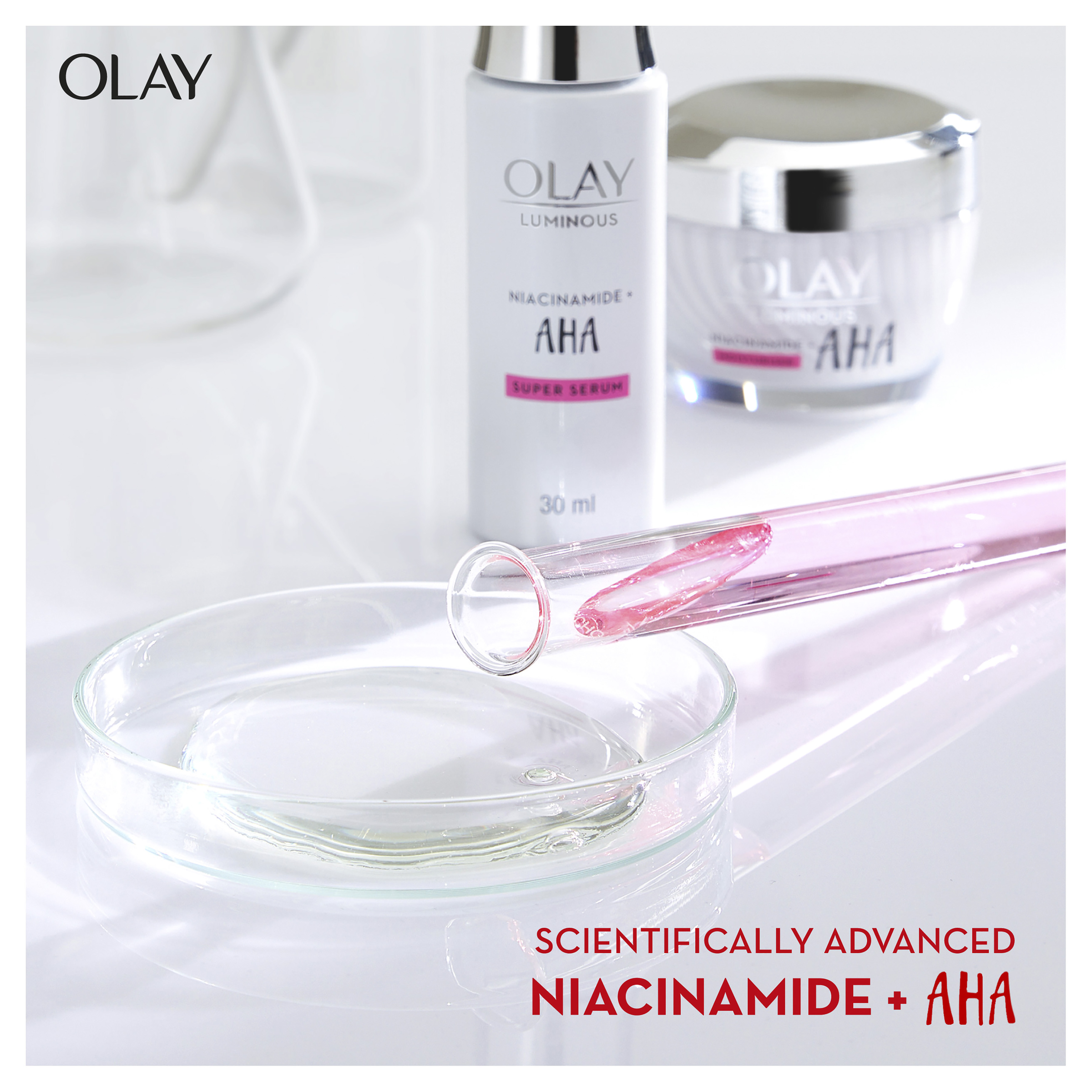 OLAY LUMINOUS AHA SERUM 30ML - Image 7