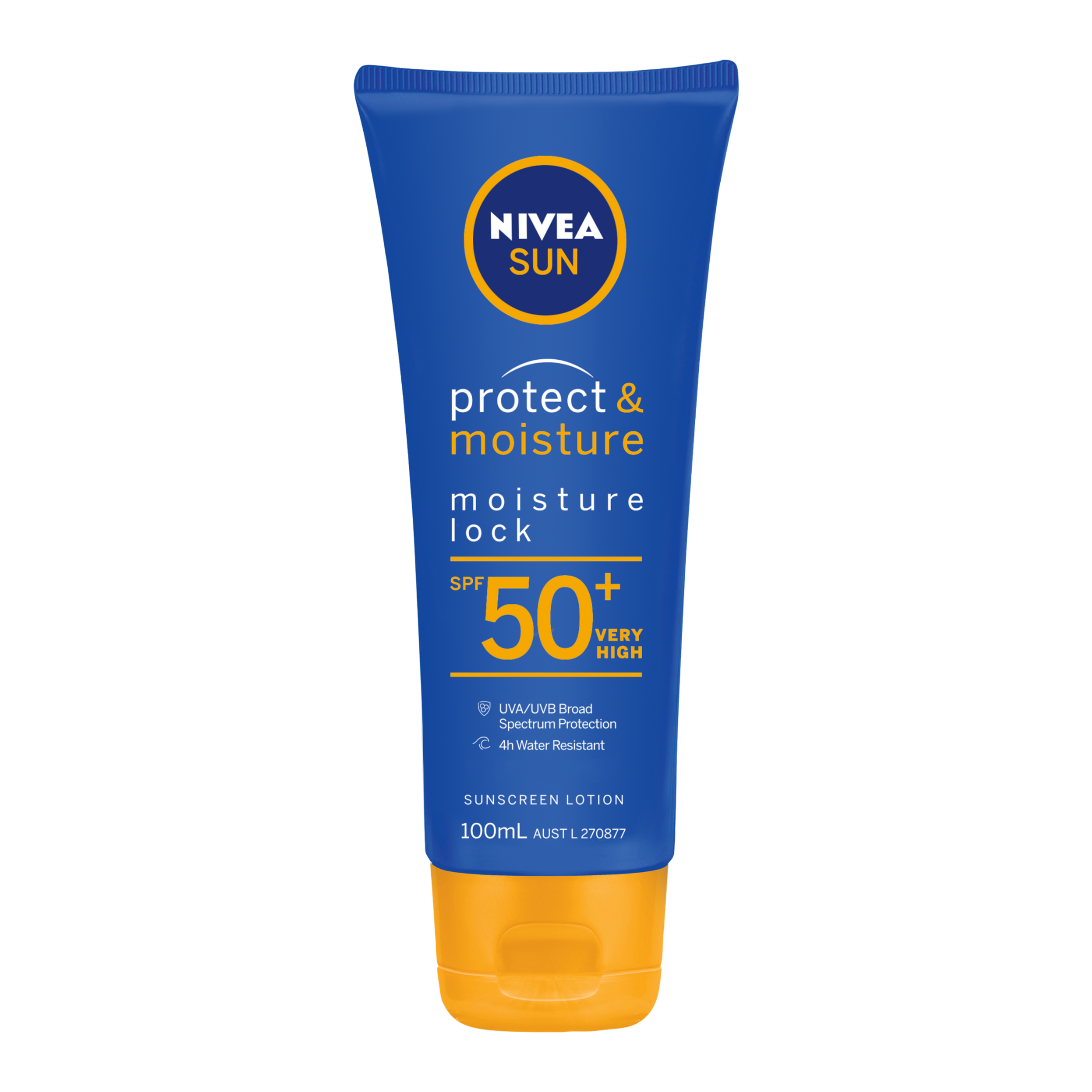 NIVEA PROTECT & MOISTURE SUNSCREEN LOTION SPF50+ 100ML