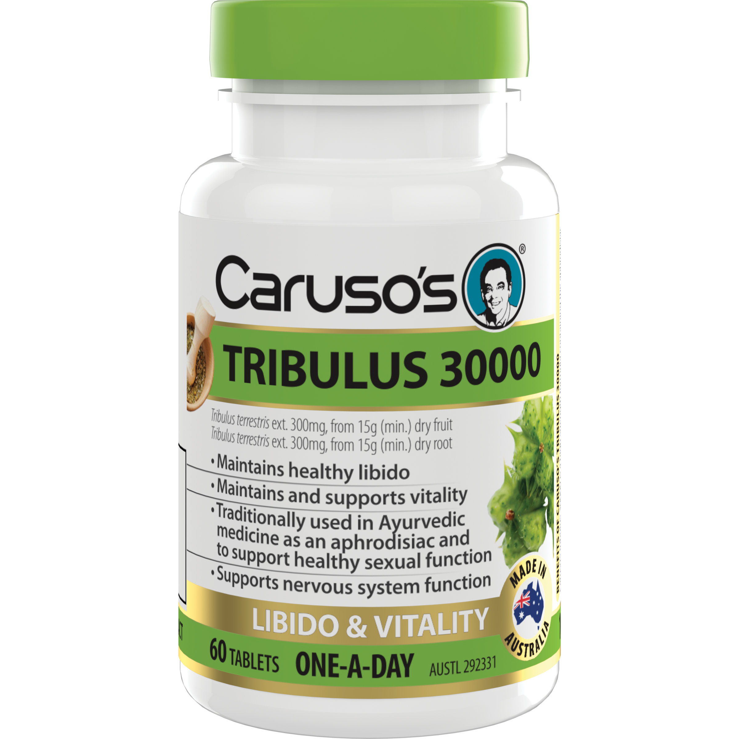CARUSOS TRIBULUS 30000 60 TABLETS