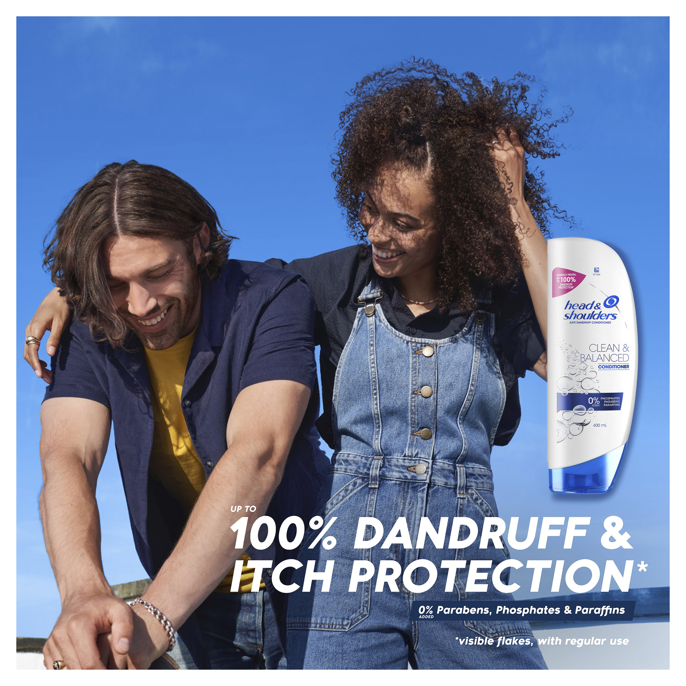 HEAD & SHOULDERS CLEAN & BALANCED CONDITIONER 400ML - Image 4