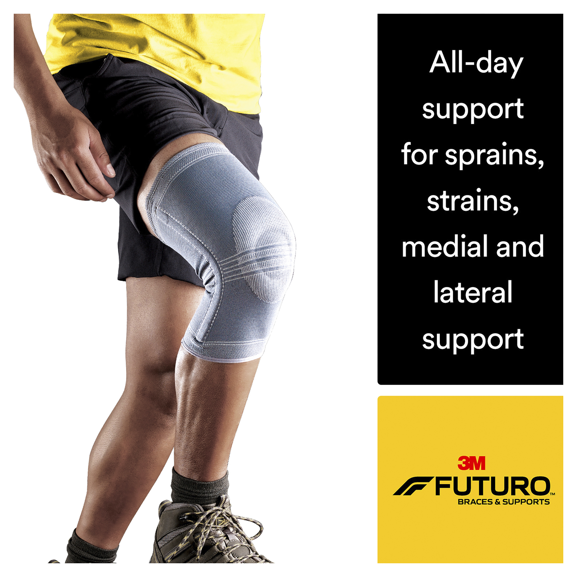 FUTURO ACTIVE KNIT KNEE STABILISER MEDIUM - Image 3