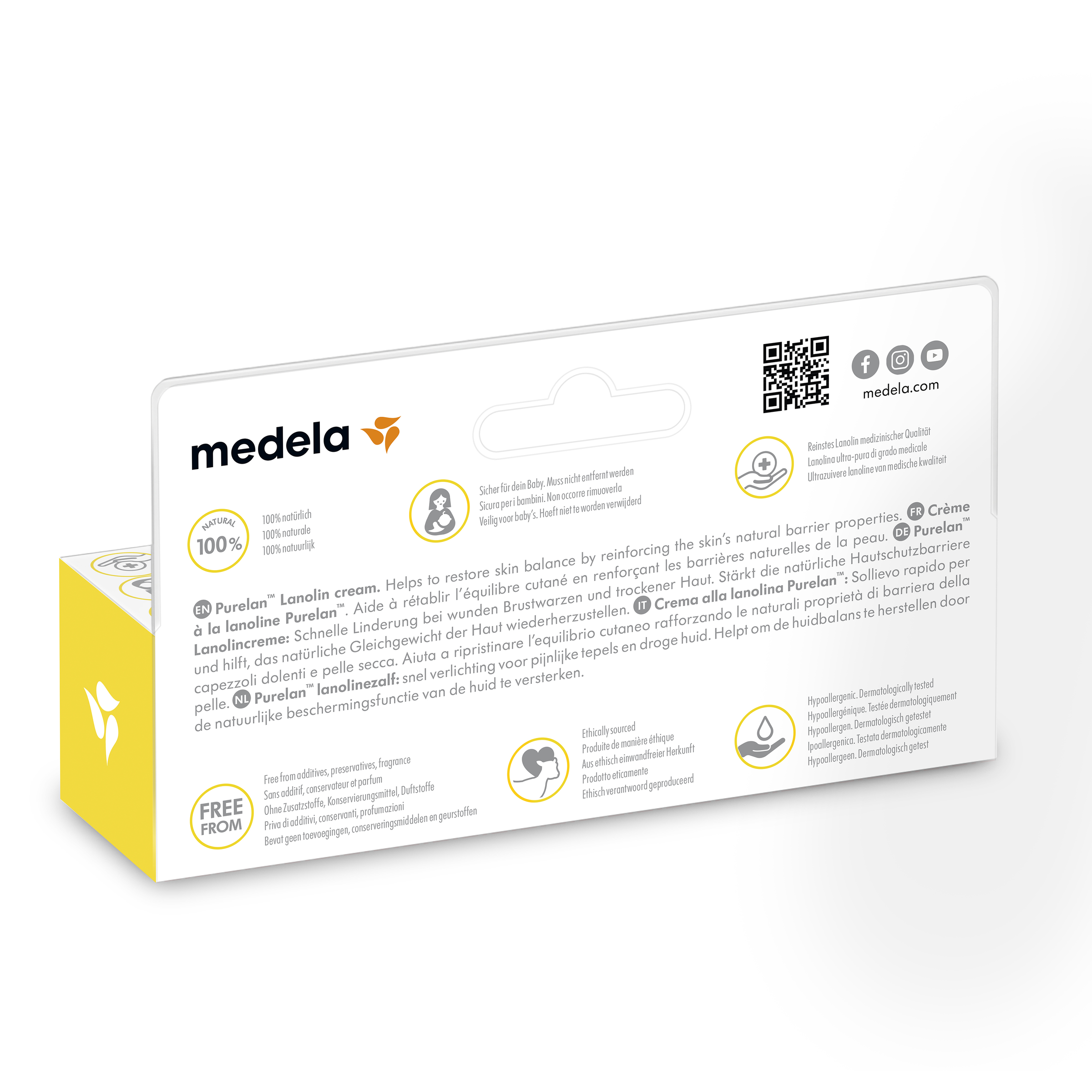 MEDELA PURELAN LANOLIN CREAM 37G - Image 2