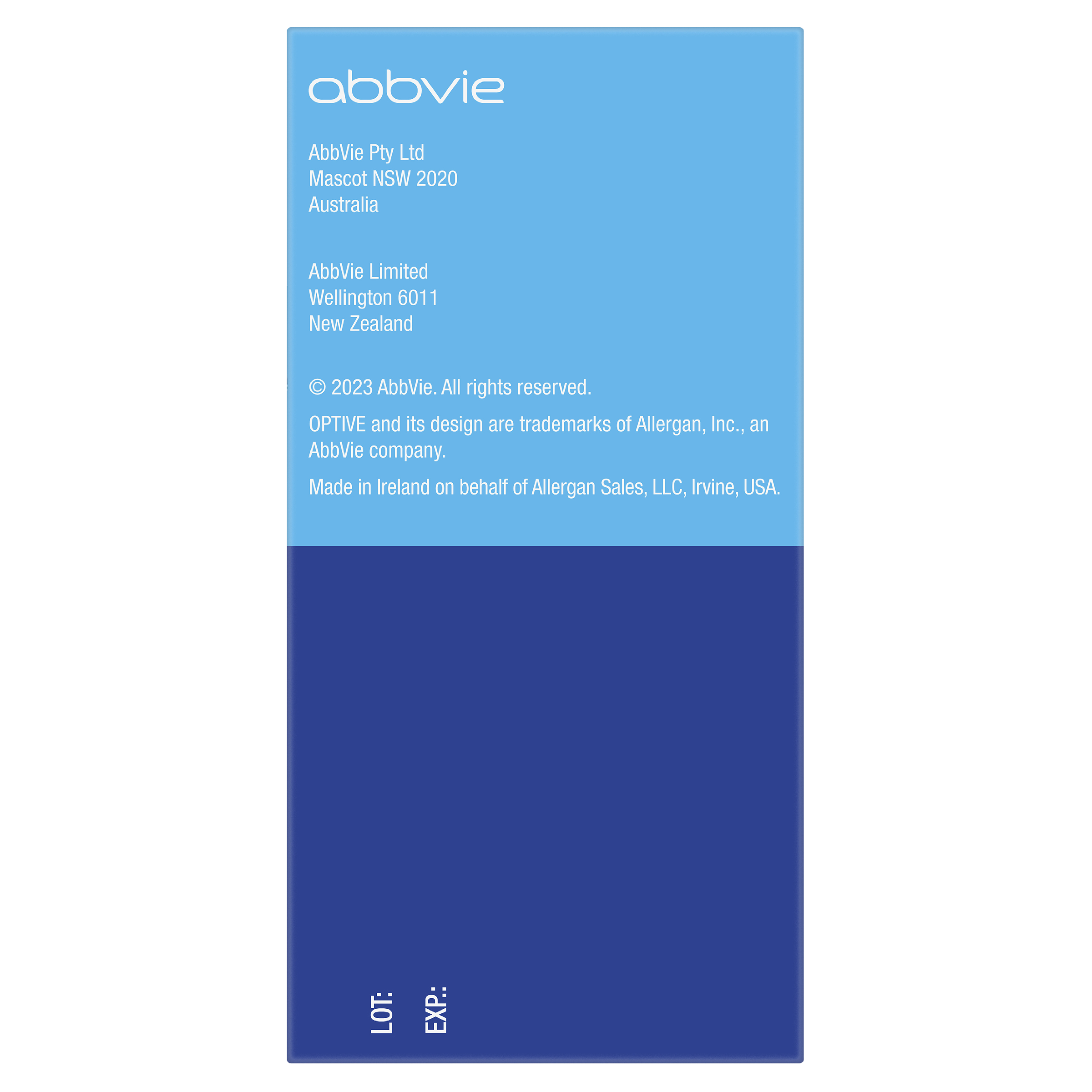 OPTIVE SENSITIVE LUBRICANT EYE DROPS 0.4ML 30 PACK - Image 6