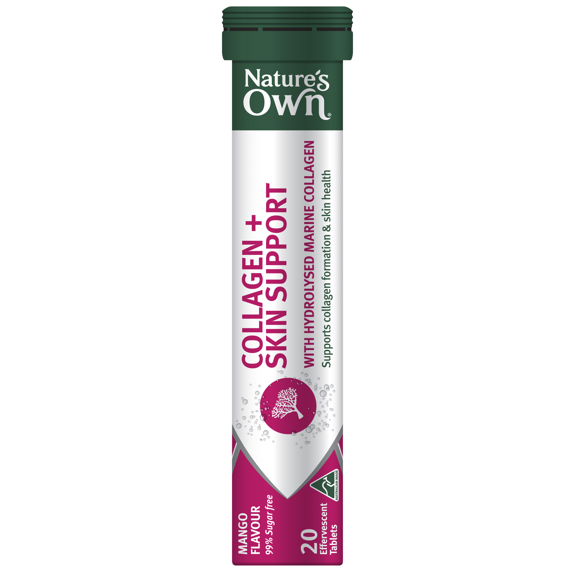 NATURES OWN COLLAGEN + SKIN SUPPORT 20 TABLETS