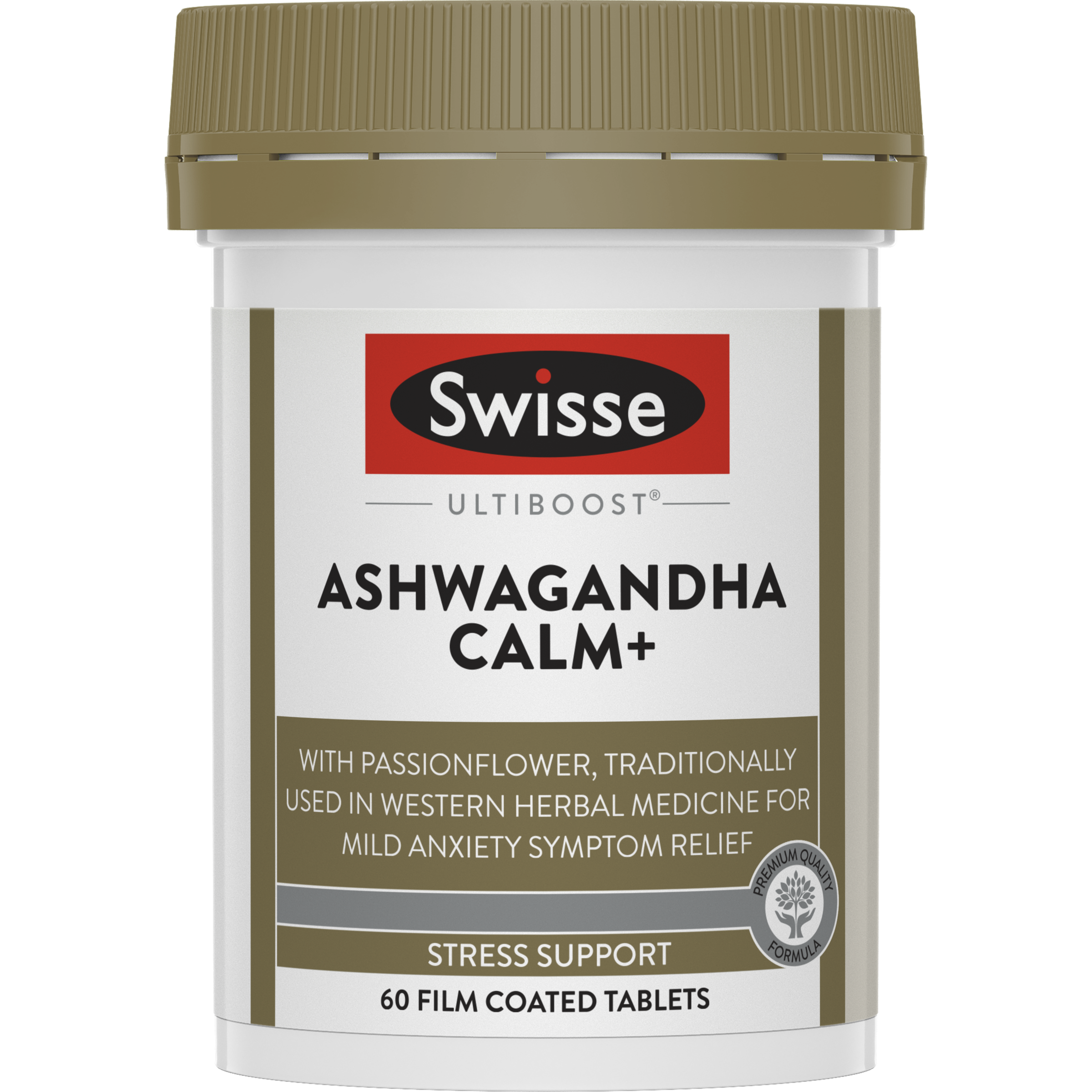 SWISSE ASHWAGANDHA + CALM 60 TABLETS