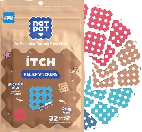 NATPAT KIDS MAGICPATCH ITCH RELIEF STICKERS 28 PACK
