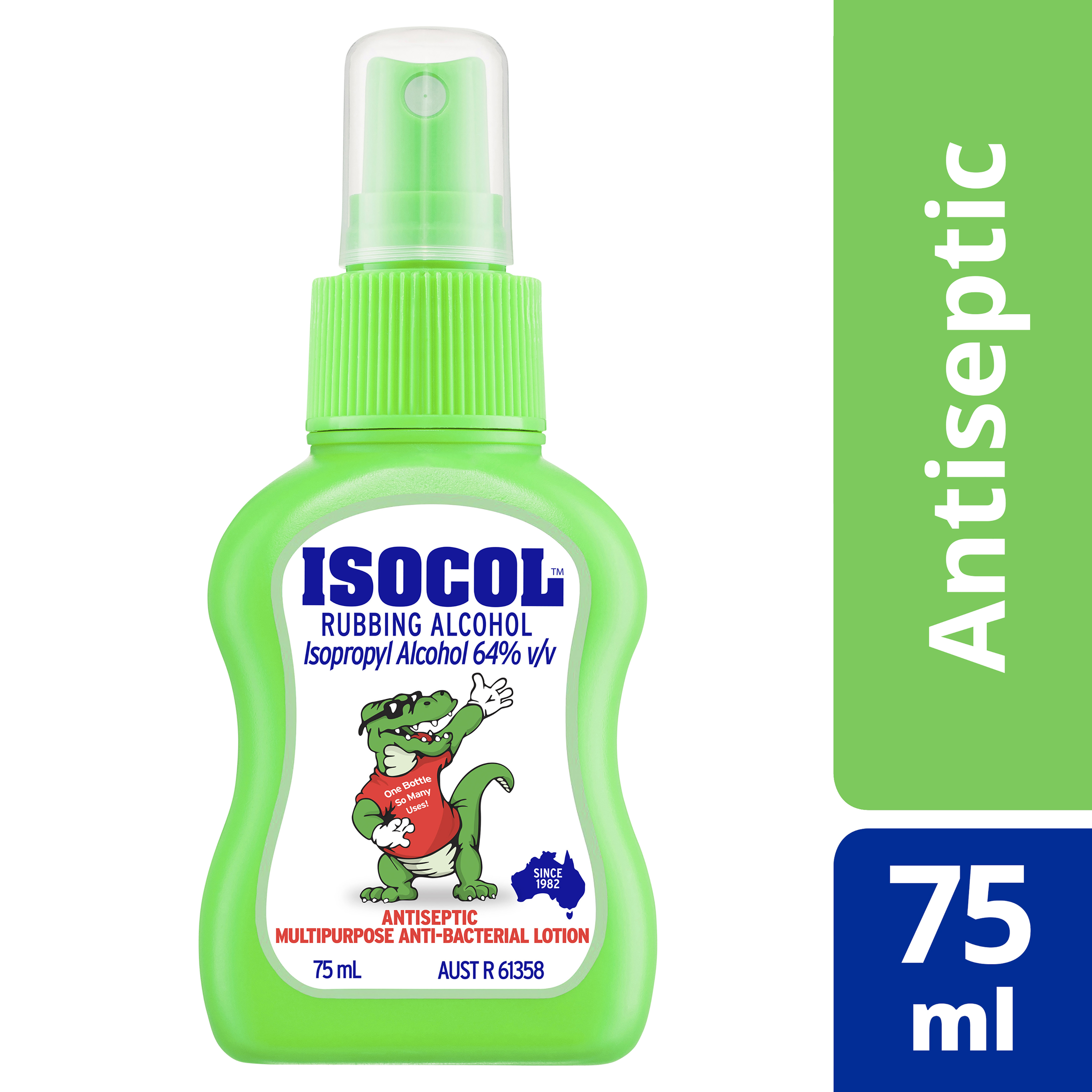 ISOCOL RUBBING ALCOHOL ANTISEPTIC SPRAY 75ML - Image 8