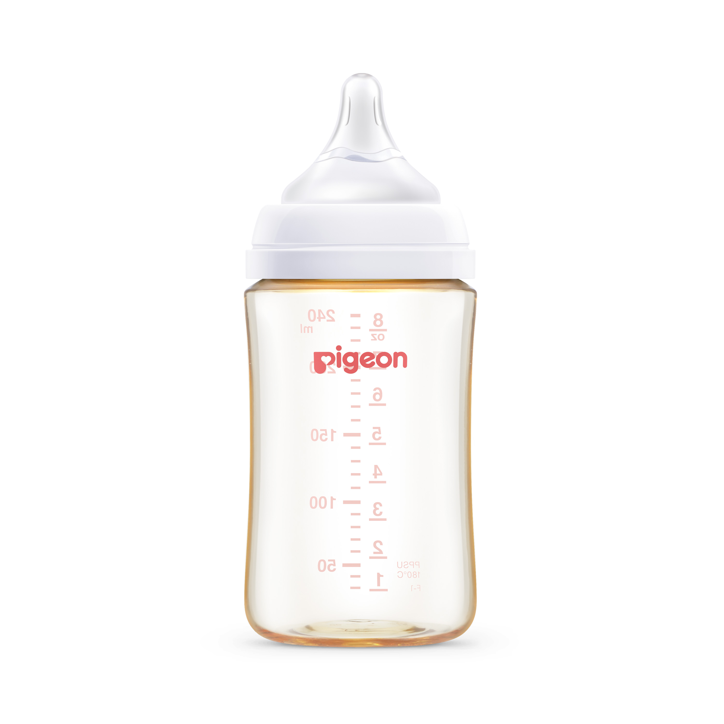 PIGEON BOTTLE SOFT TOUCH III WIDE NECK 3+ MONTHS 240ML - Image 6