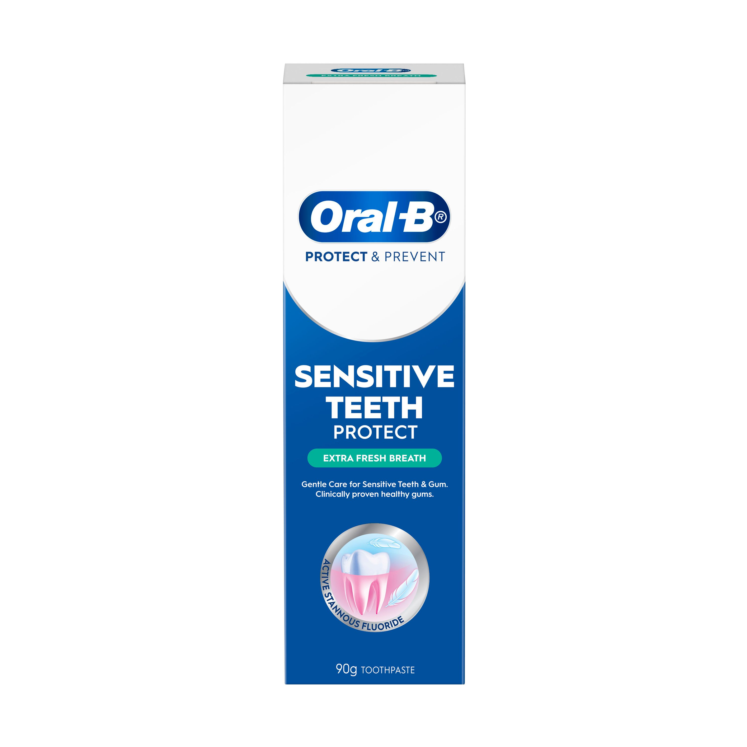 ORAL-B TOOTHPASTE SENSITIVITY & GUM FRESH BREATH 90G