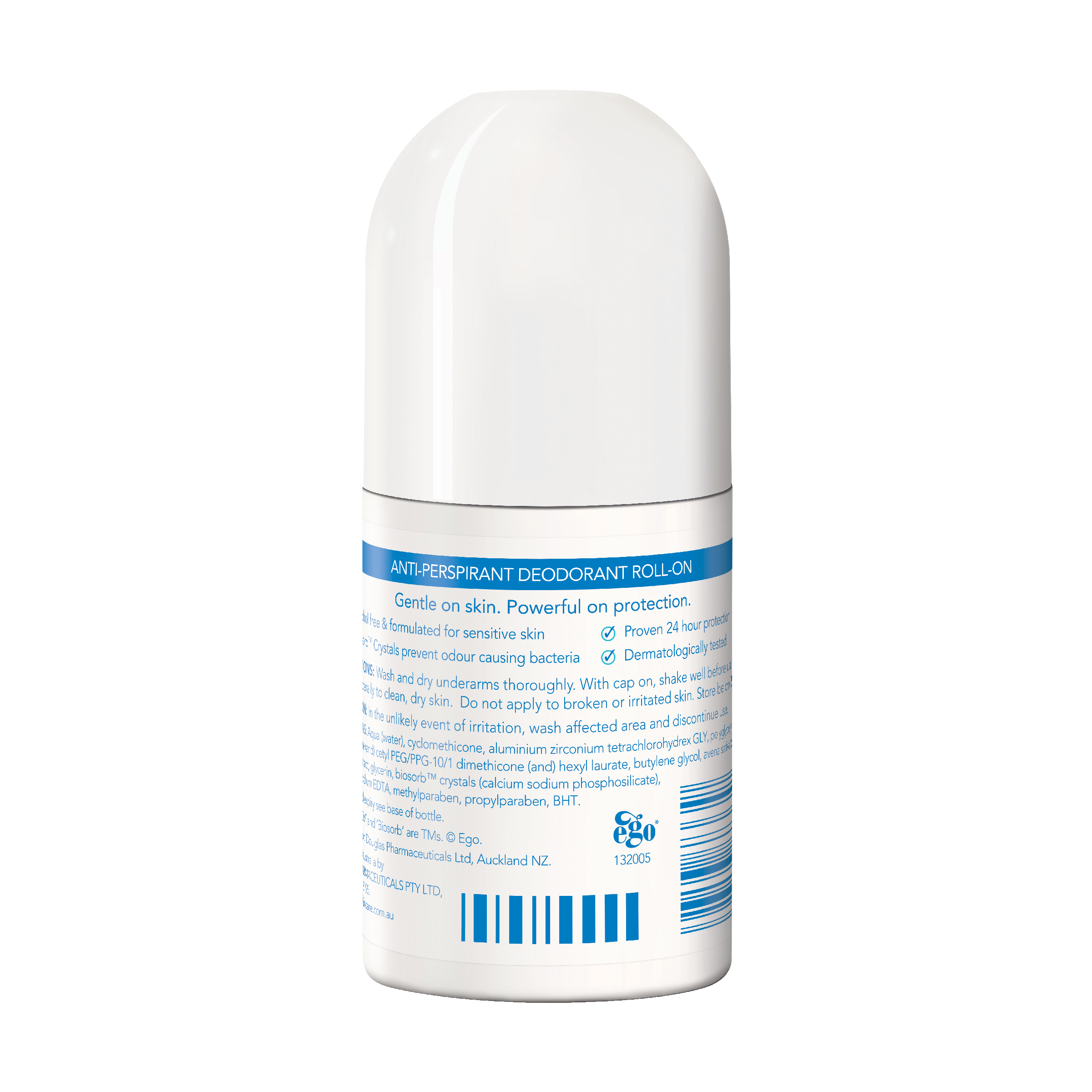 EGO QV ANTIPERSPIRANT NAKED FRAGRANCE FREE ROLL ON 80G - Image 2