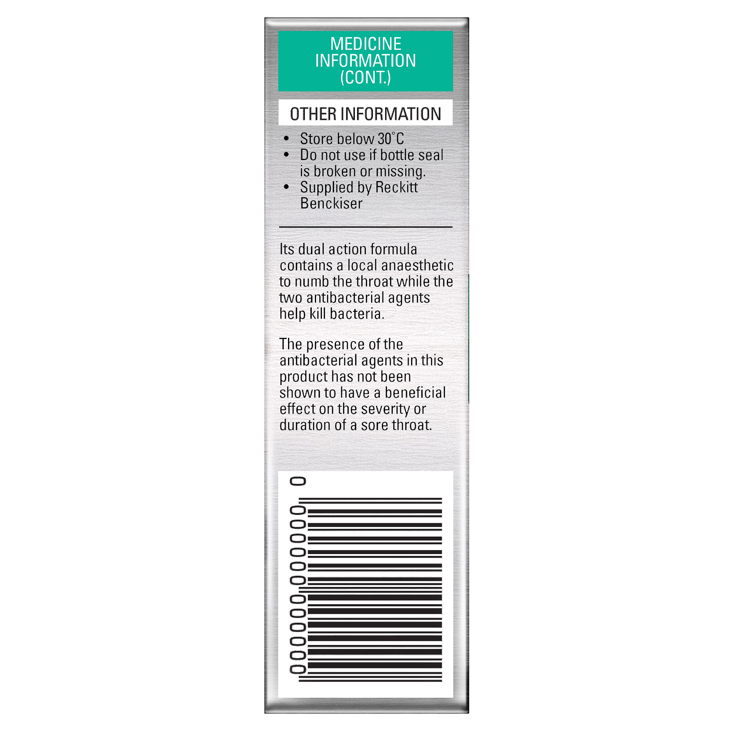 STREPSILS PLUS ANEASTHETIC THROAT SPRAY 20ML - Image 3