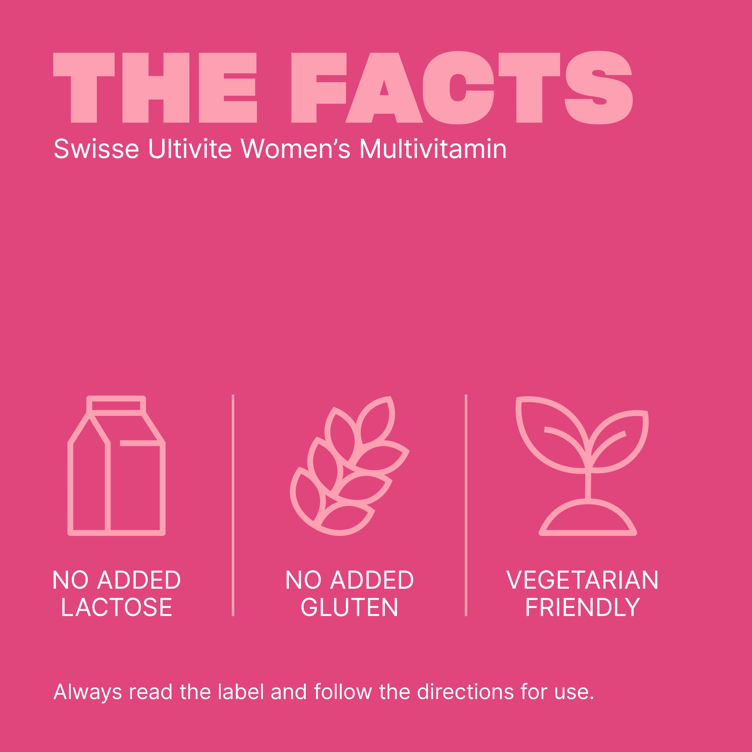 SWISSE ULTIVITE WOMENS MULTIVITAMIN TABLETS 120 - Image 6