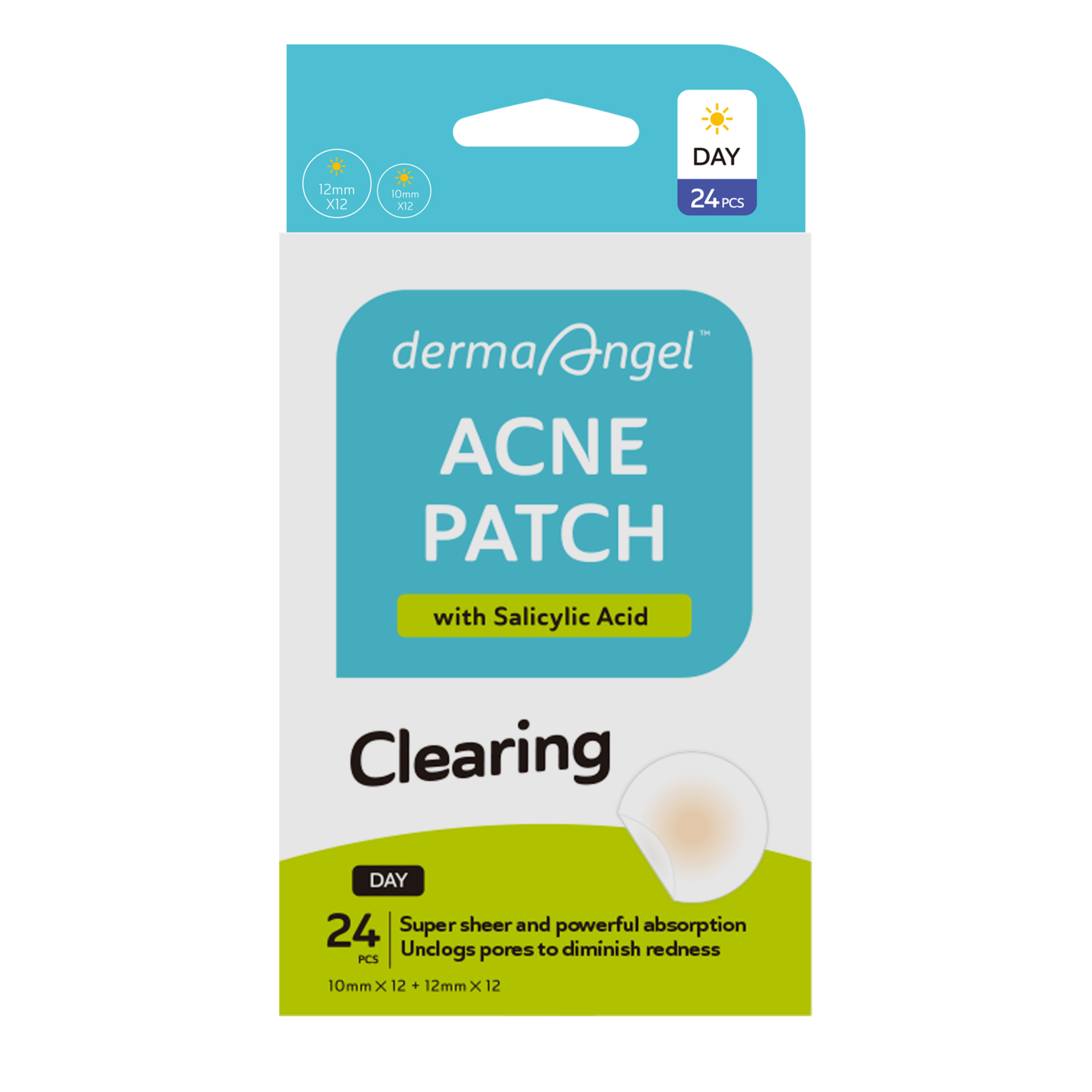 DERMA ANGEL ACNE PATCH DAY PATCH 24 PACK - Image 2