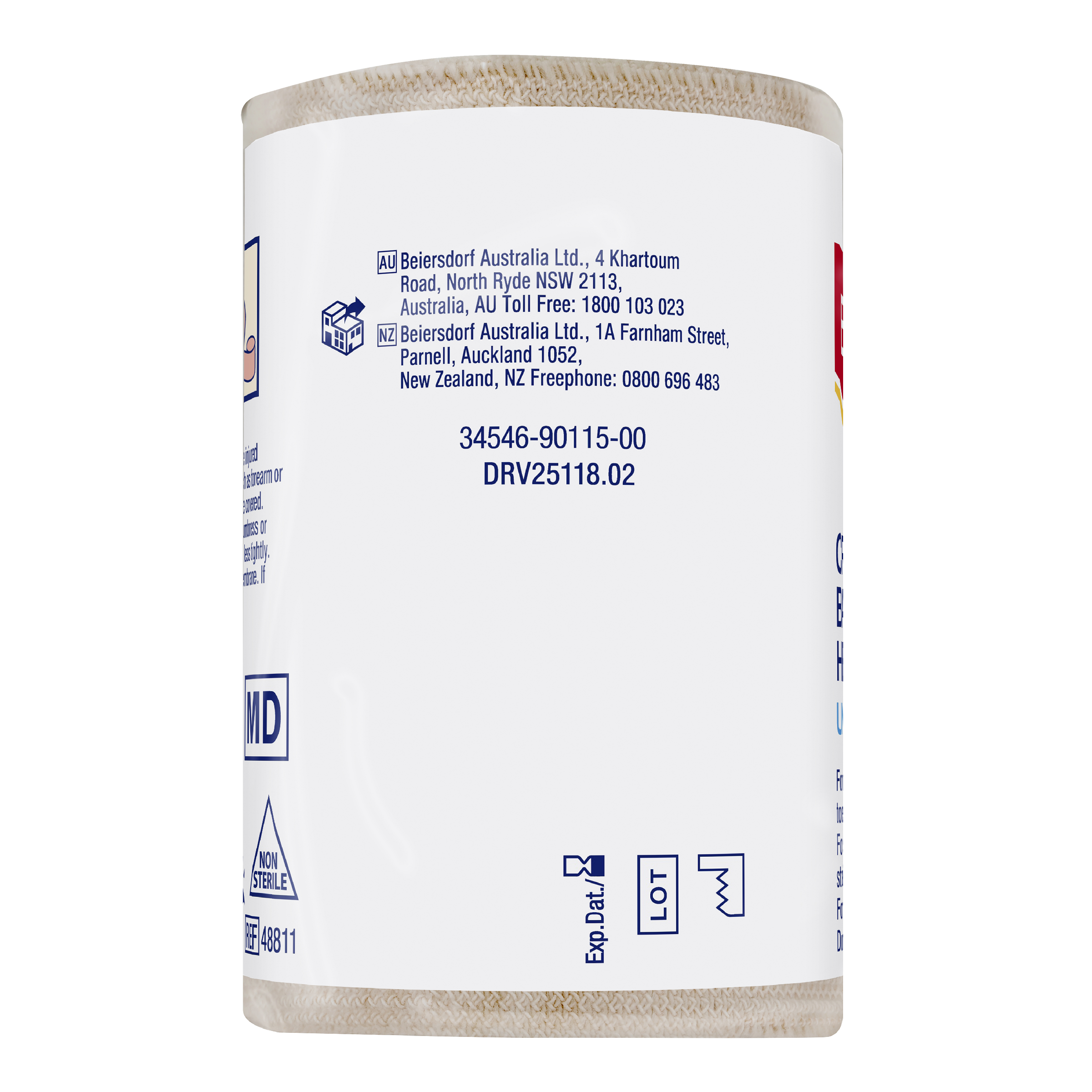 ELASTOPLAST HEAVY WEIGHT CREPE BANDAGE 7.5CM X 2.3M - Image 3