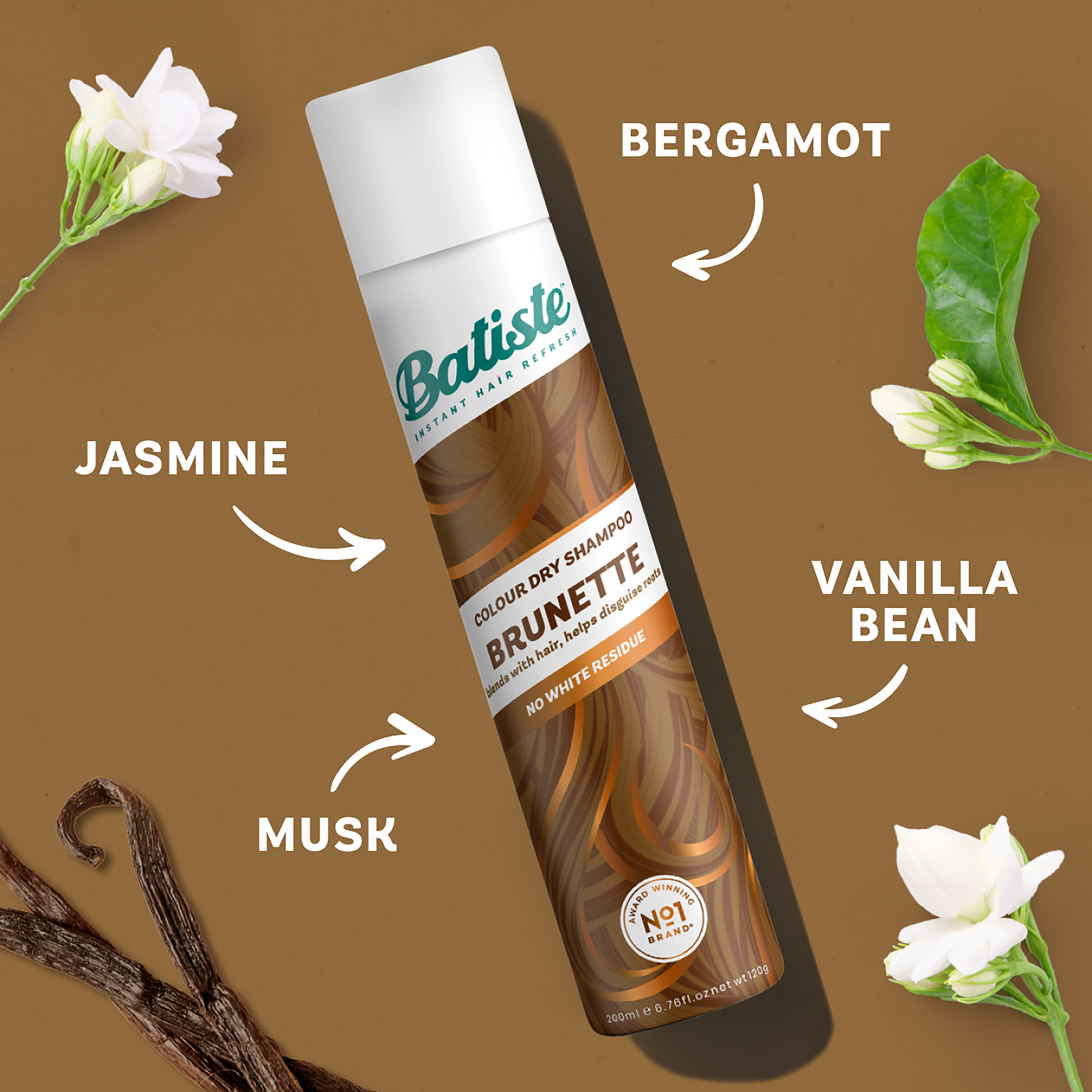 BATISTE BEAUTIFUL BRUNETTE DRY SHAMPOO 200ML - Image 5
