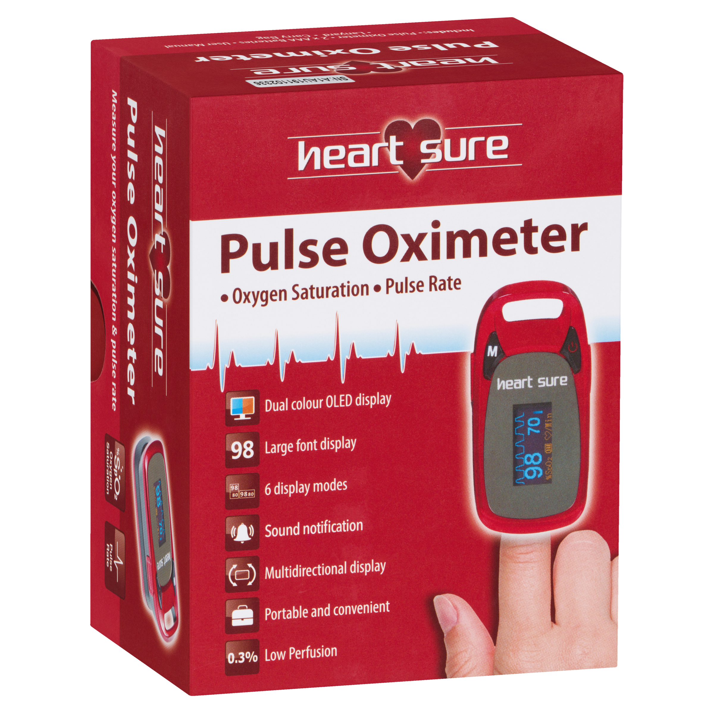 HEARTSURE PULSE OXIMETER A320