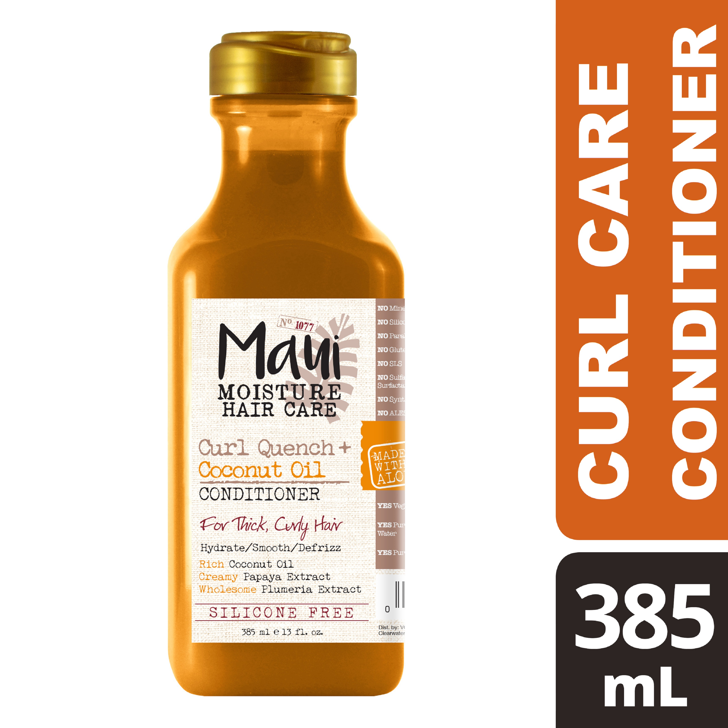 MAUI MOISTURE CURL QUENCH & COCONUT OIL CONDITIONER 385ML - Image 9