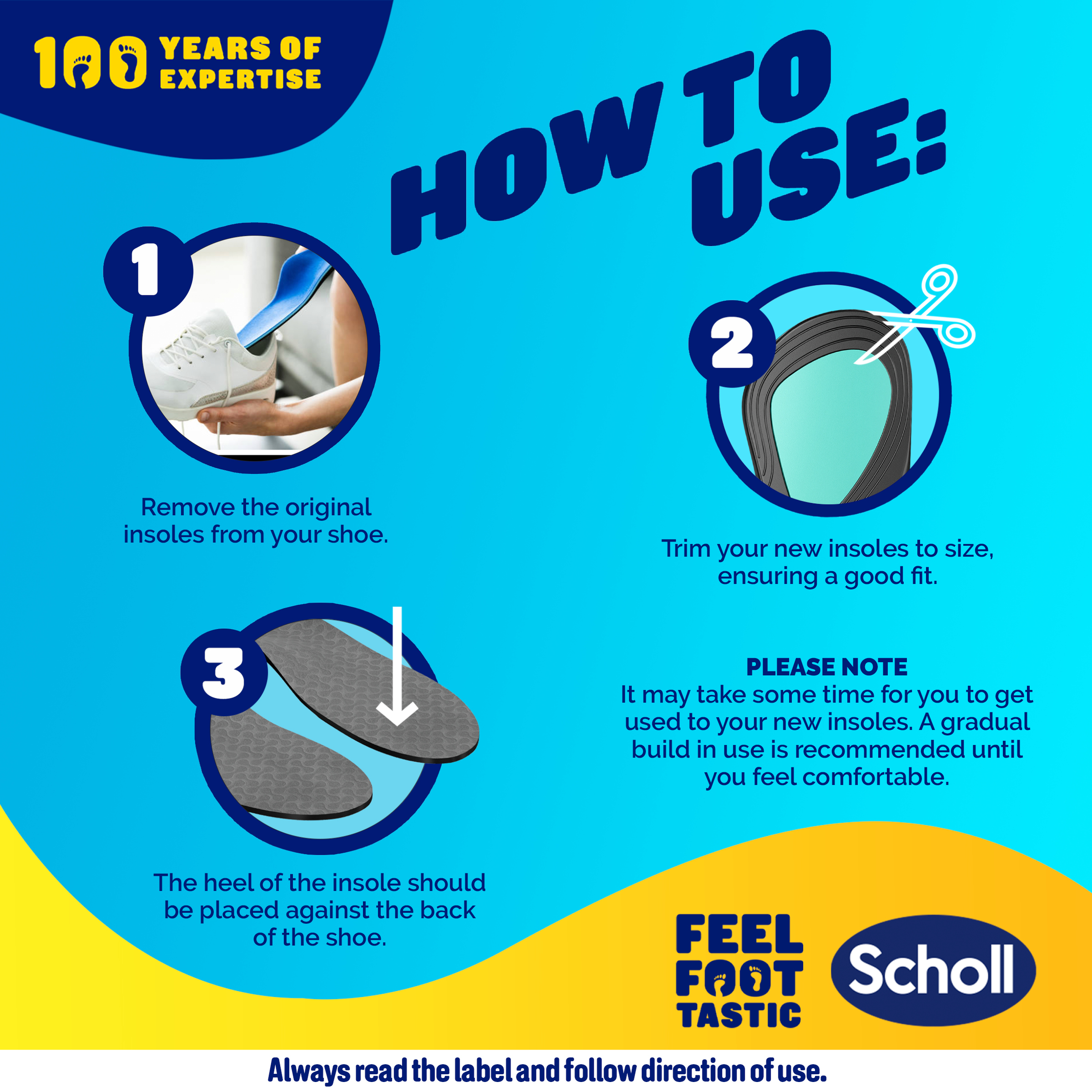 SCHOLL IN BALANCE BALL OF FOOT ARCH ORTHOTIC INSOLES L - Image 9