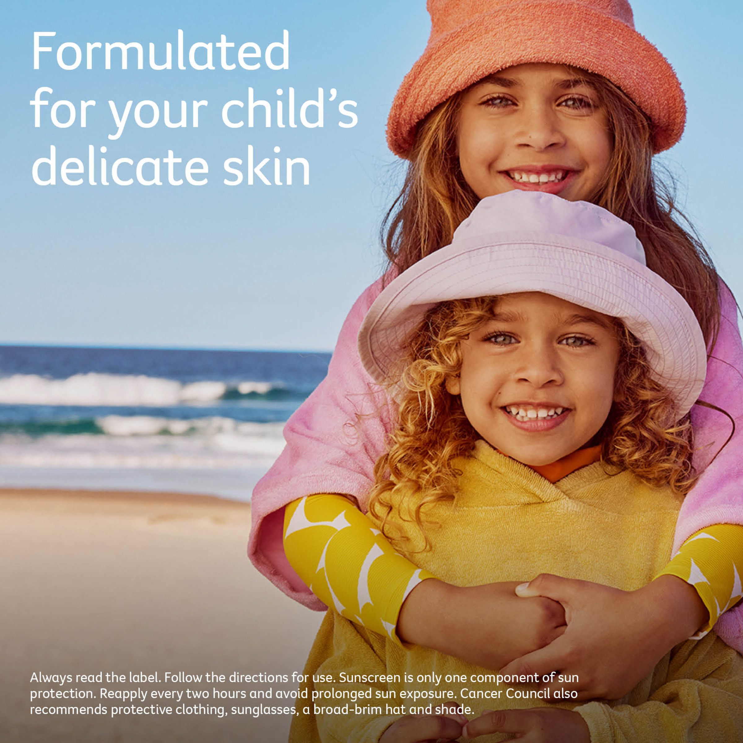 CANCER COUNCIL KIDS SUNSCREEN TUBE SPF50+ 110ML - Image 4