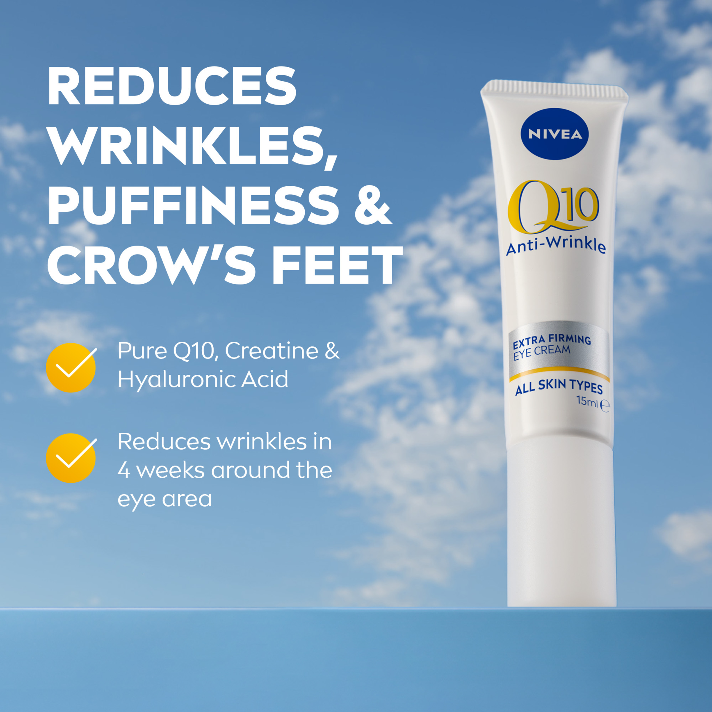 NIVEA Q10 POWER ANTI WRINKLE EYE CREAM 15ML - Image 4