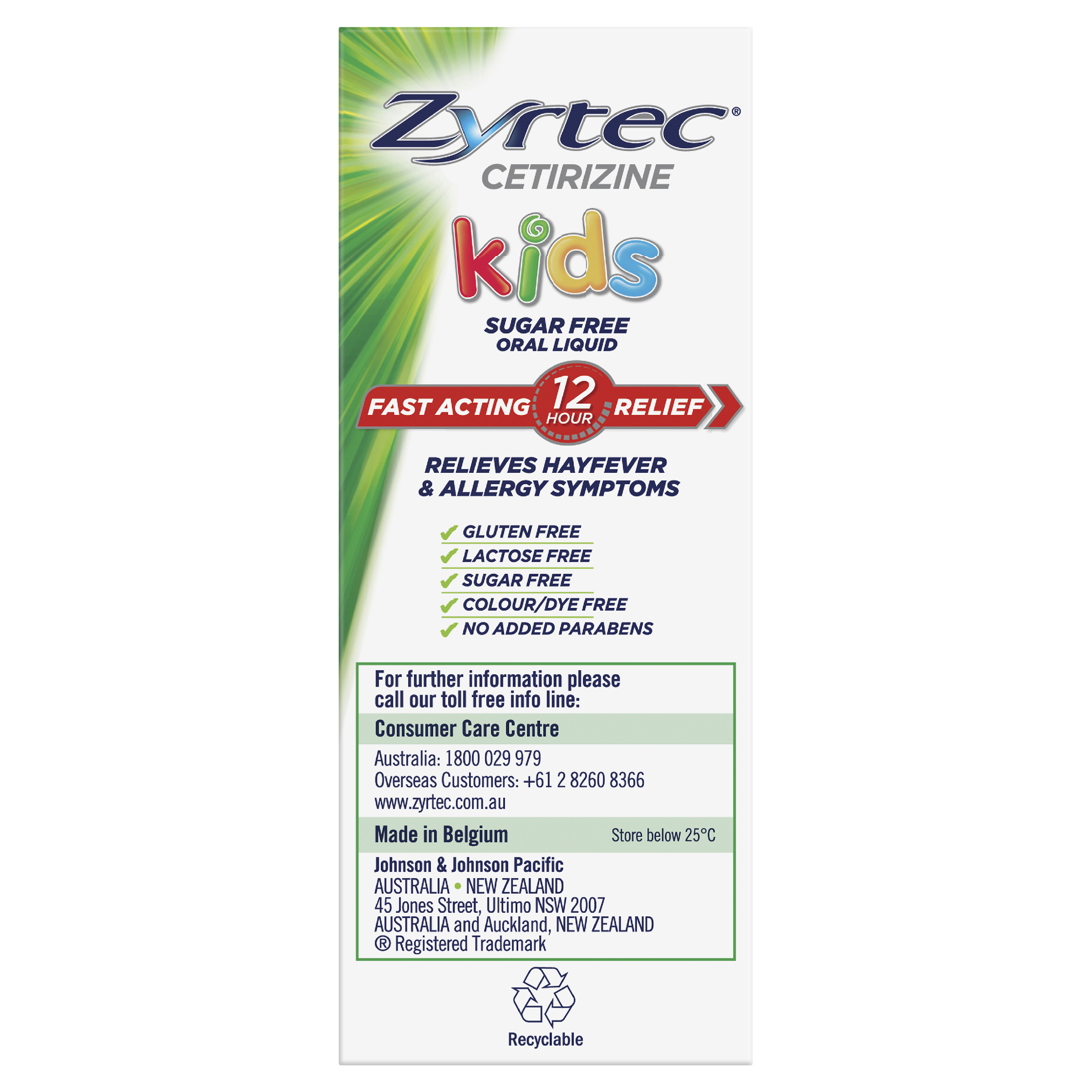 ZYRTEC KIDS LIQUID GRAPE 120ML - Image 3