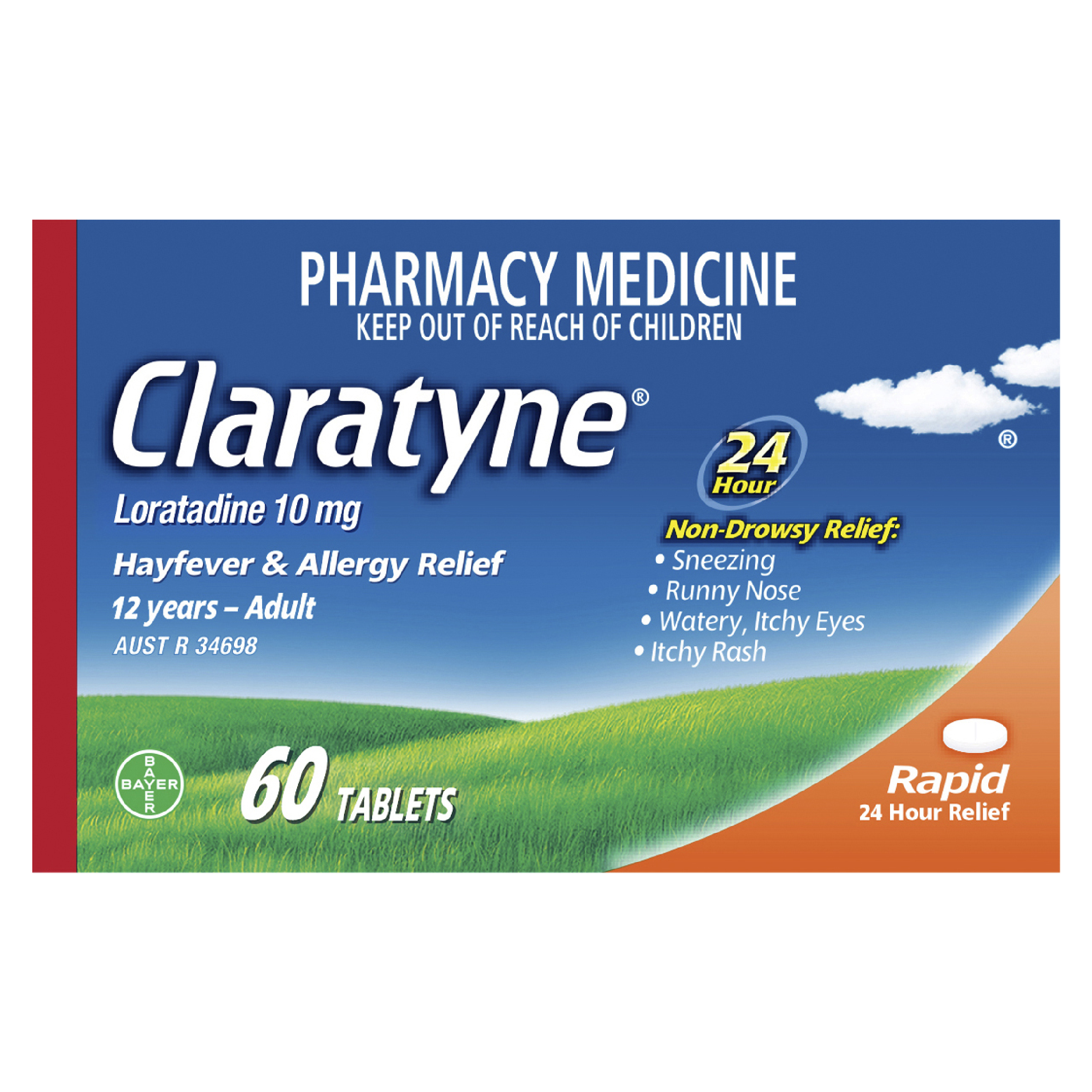 CLARATYNE 10MG 60 TABLETS - Image 2