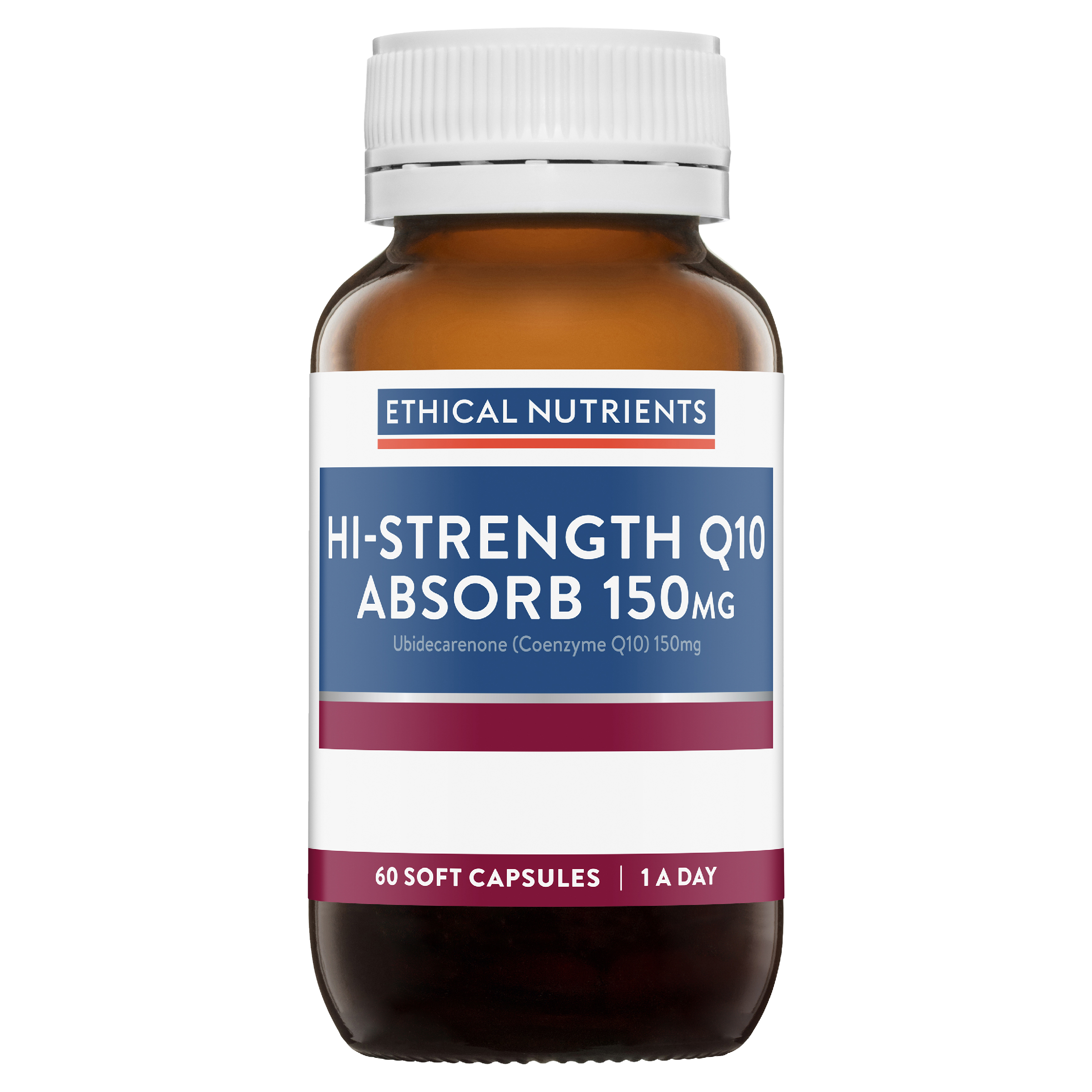 ETHICAL NUTRIENTS HI-STRENGTH Q10 ABSORB 150MG 60 CAPSULES - Image 5