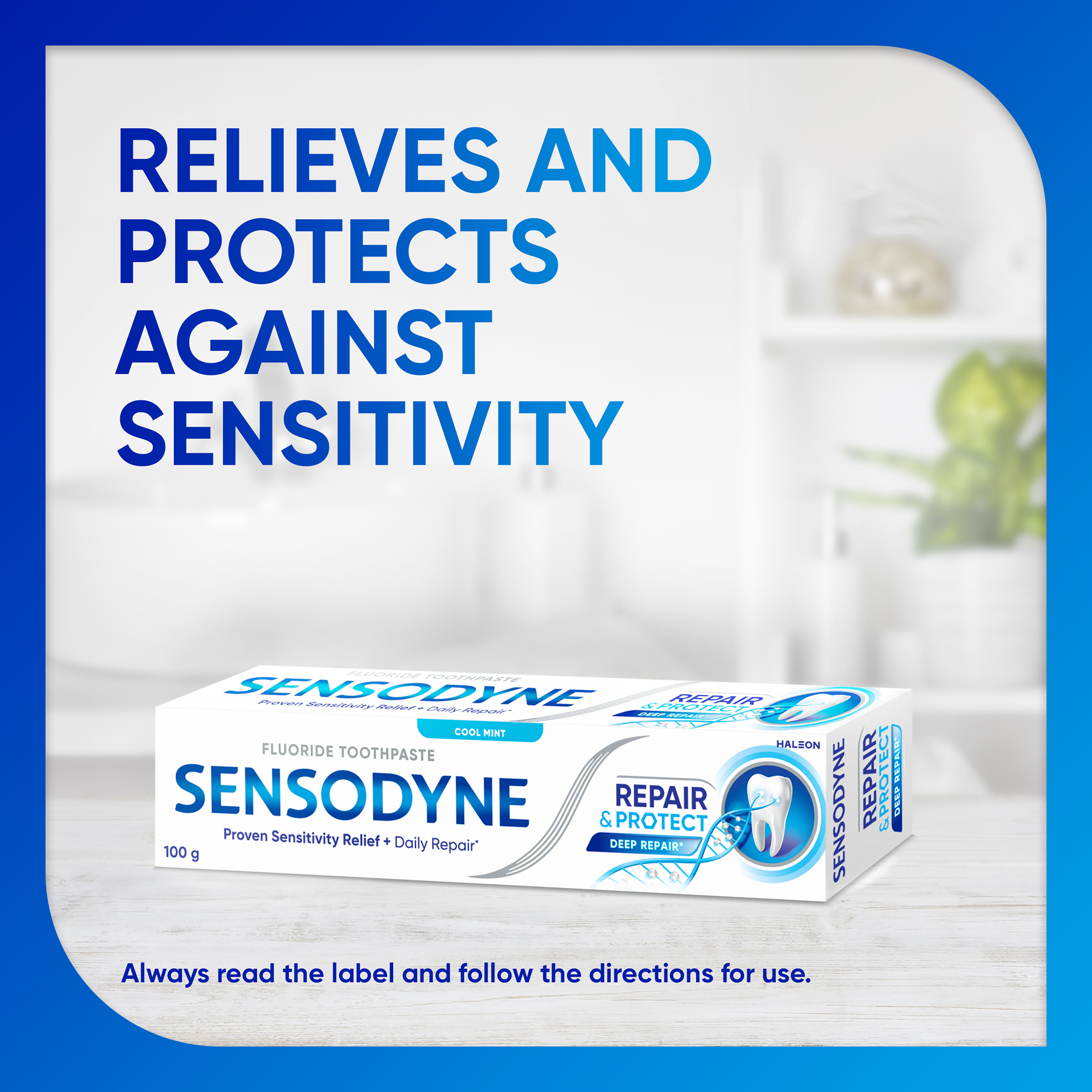 SENSODYNE REPAIR & PROTECT TOOTHPASTE NOVAMIN® 100G - Image 8