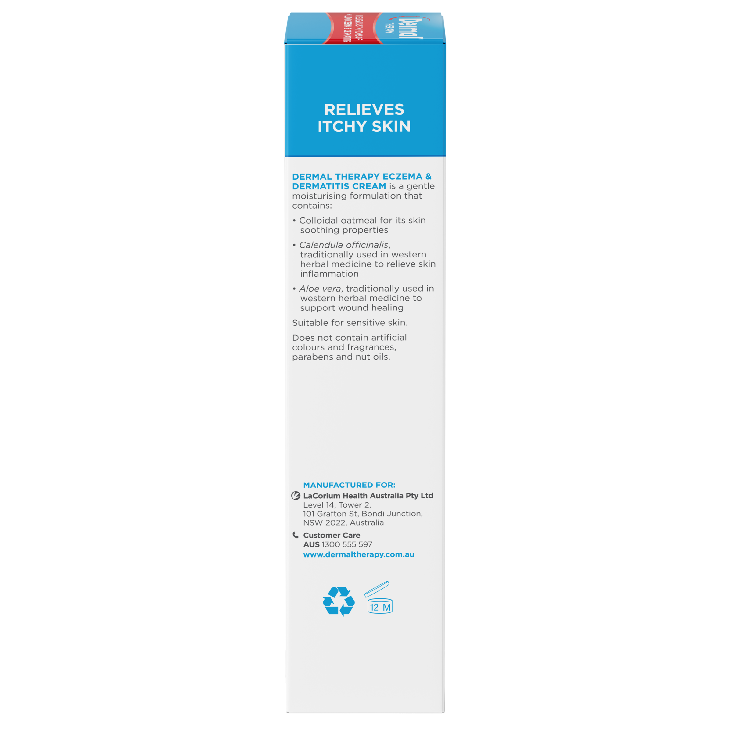 DERMAL THERAPY ECZEMA & DERMATITIS CREAM 60G - Image 4