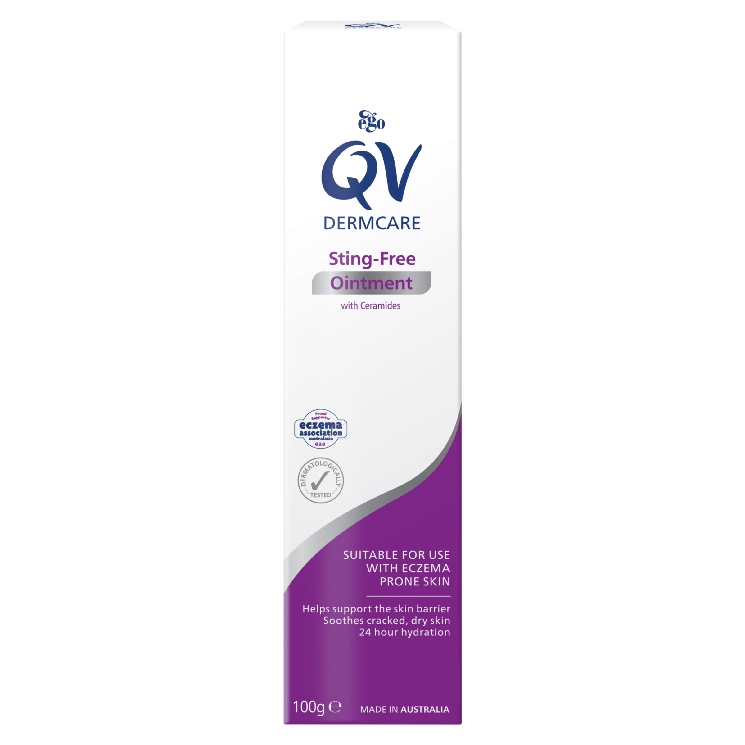 EGO QV DERMCARE STING FREE OINTMENT 100G