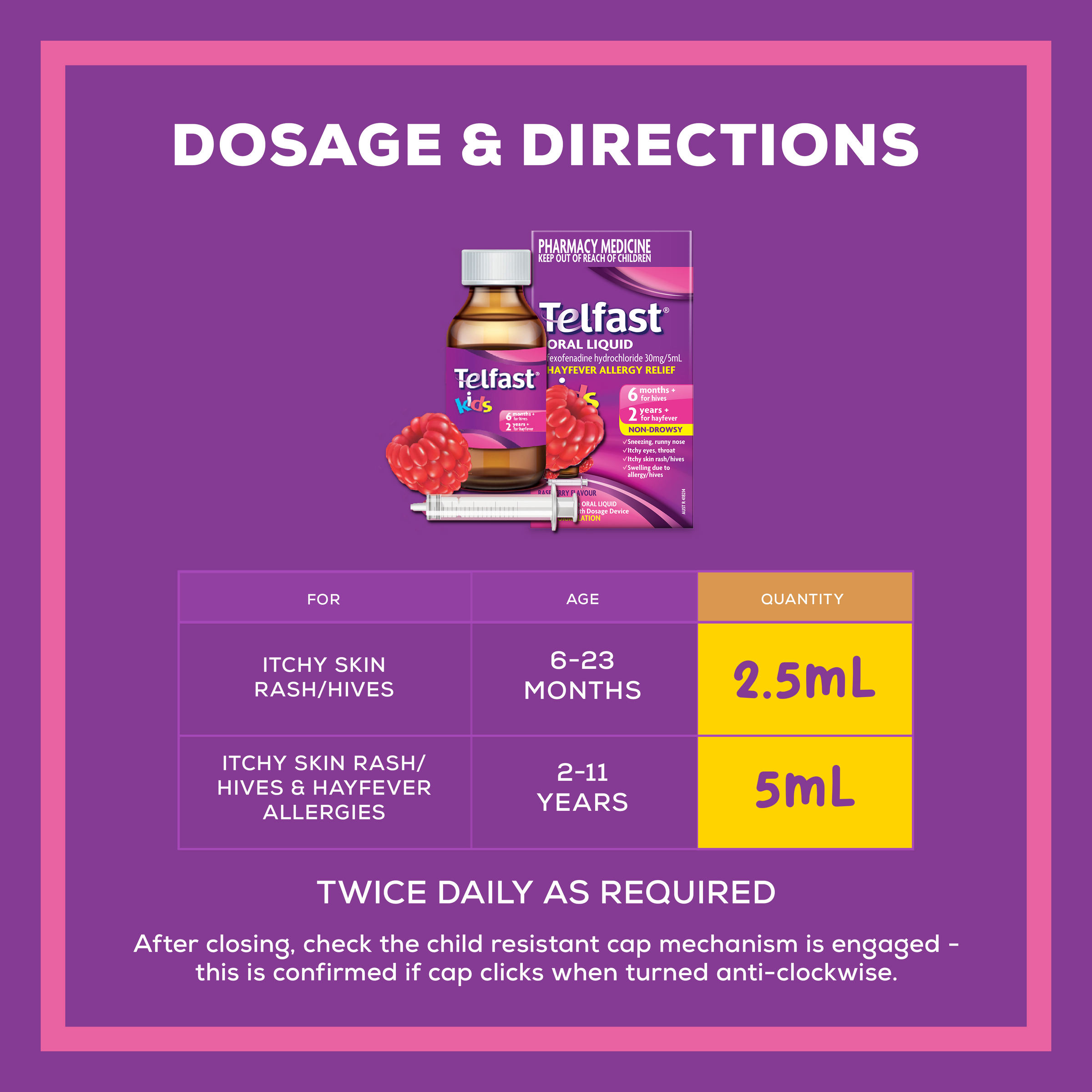 TELFAST KIDS ORAL LIQUID 60ML - Image 8