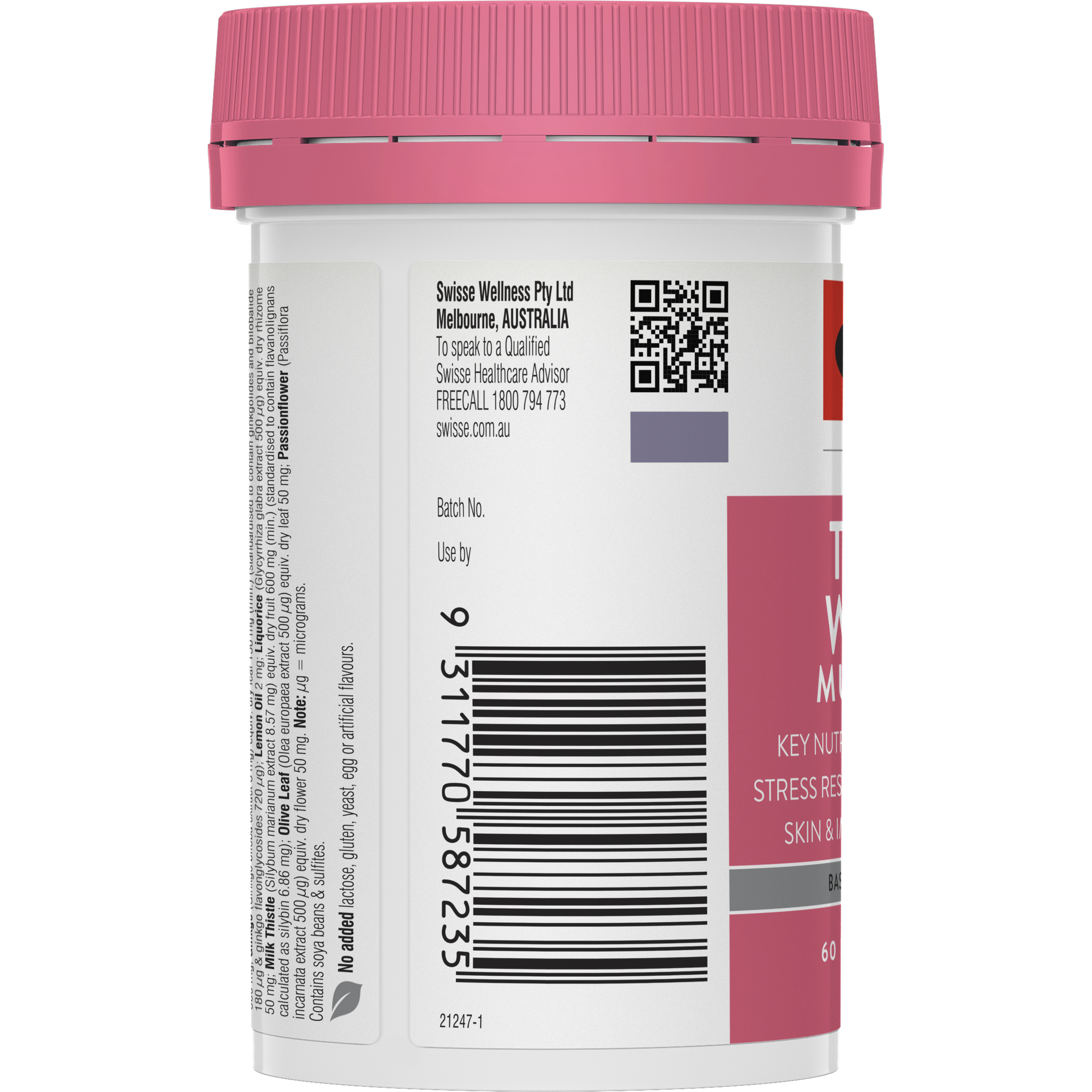 SWISSE ULTIVITE WOMENS TEENAGE TABLETS 60 - Image 4