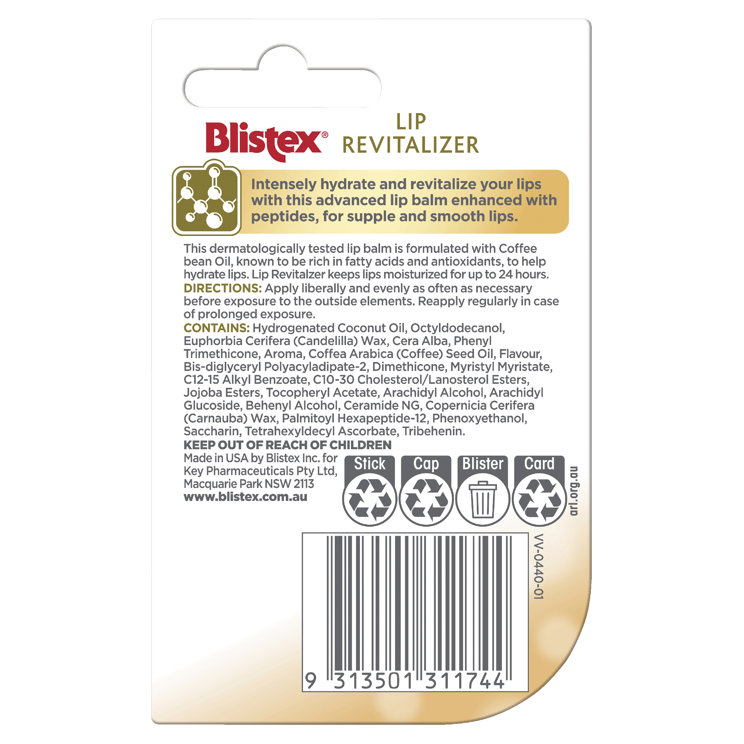 BLISTEX LIP REVITALIZER 3.7G - Image 2