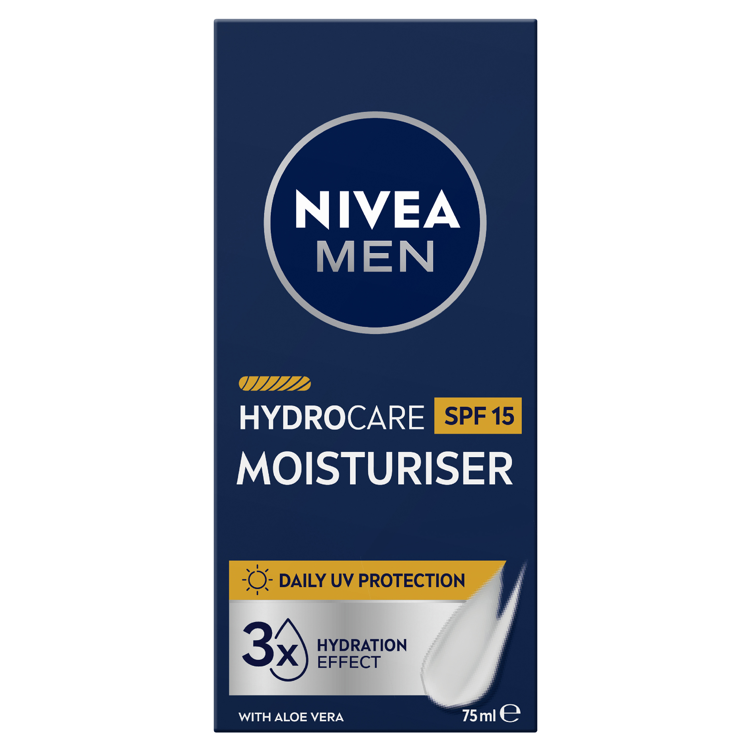 NIVEA MEN PROTECTIVE MOISTURISER SPF15 75ML - Image 2