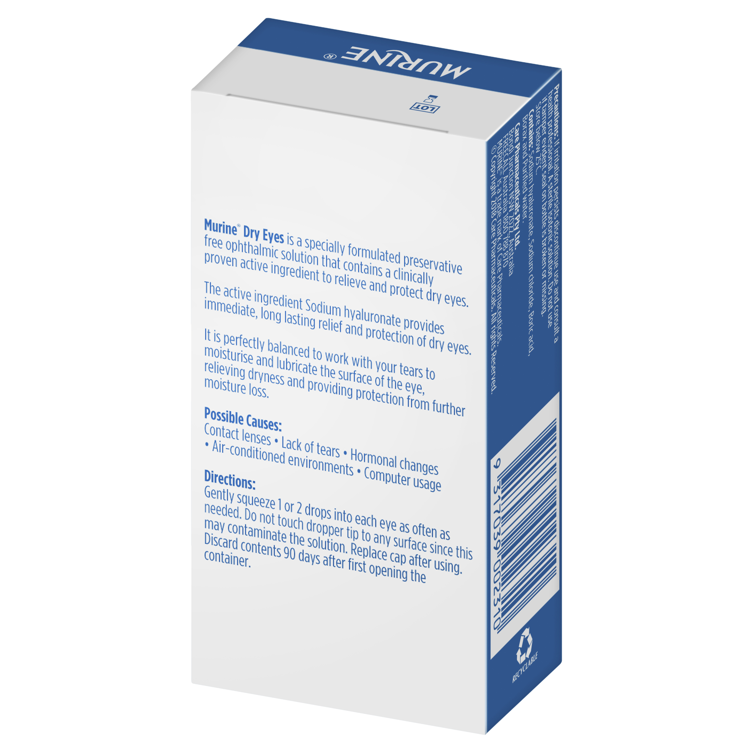 MURINE DRY EYE DROPS 10ML - Image 4