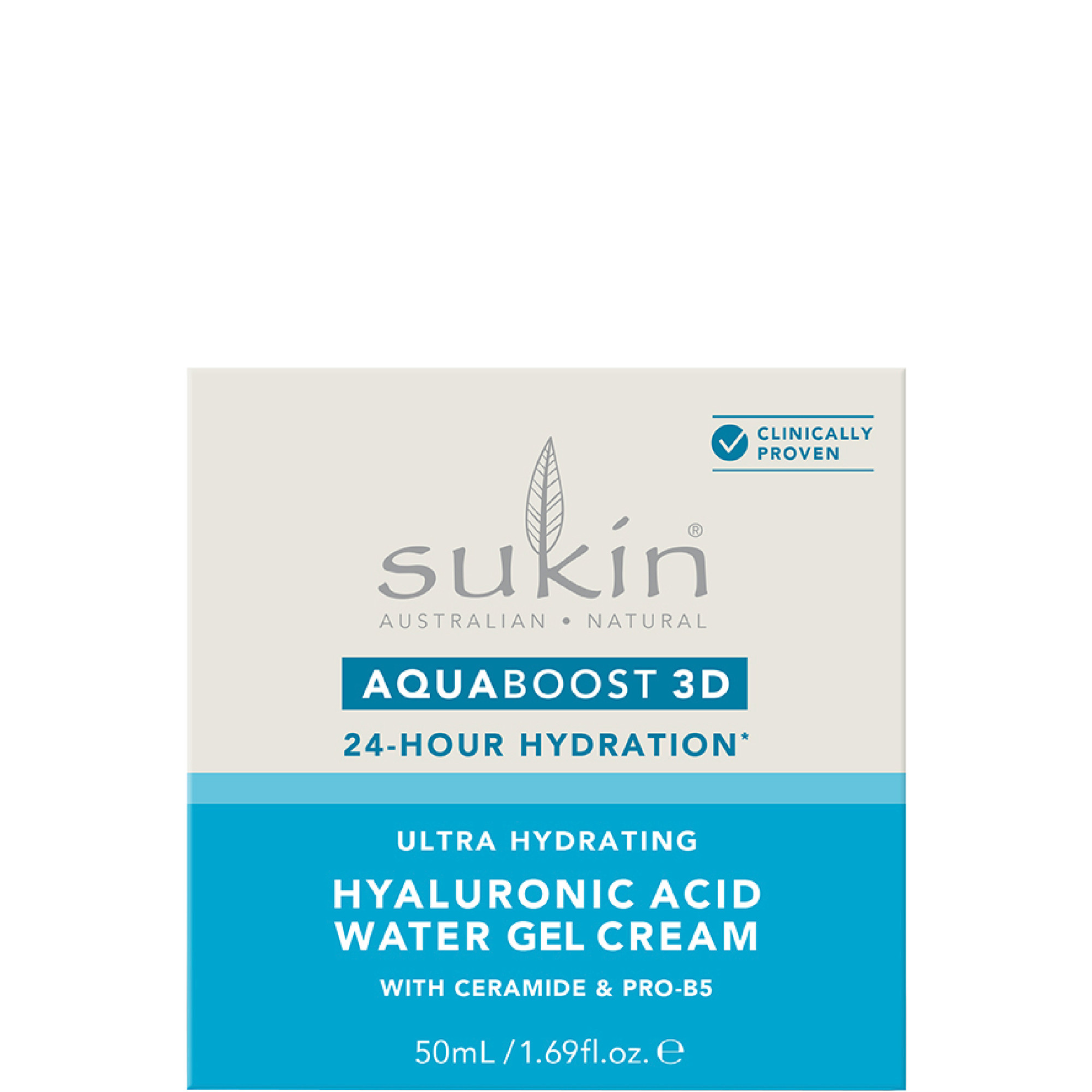SUKIN AQUABOOST 3D ULTRA HYDRATING WATER CREAM 50ML - Image 3