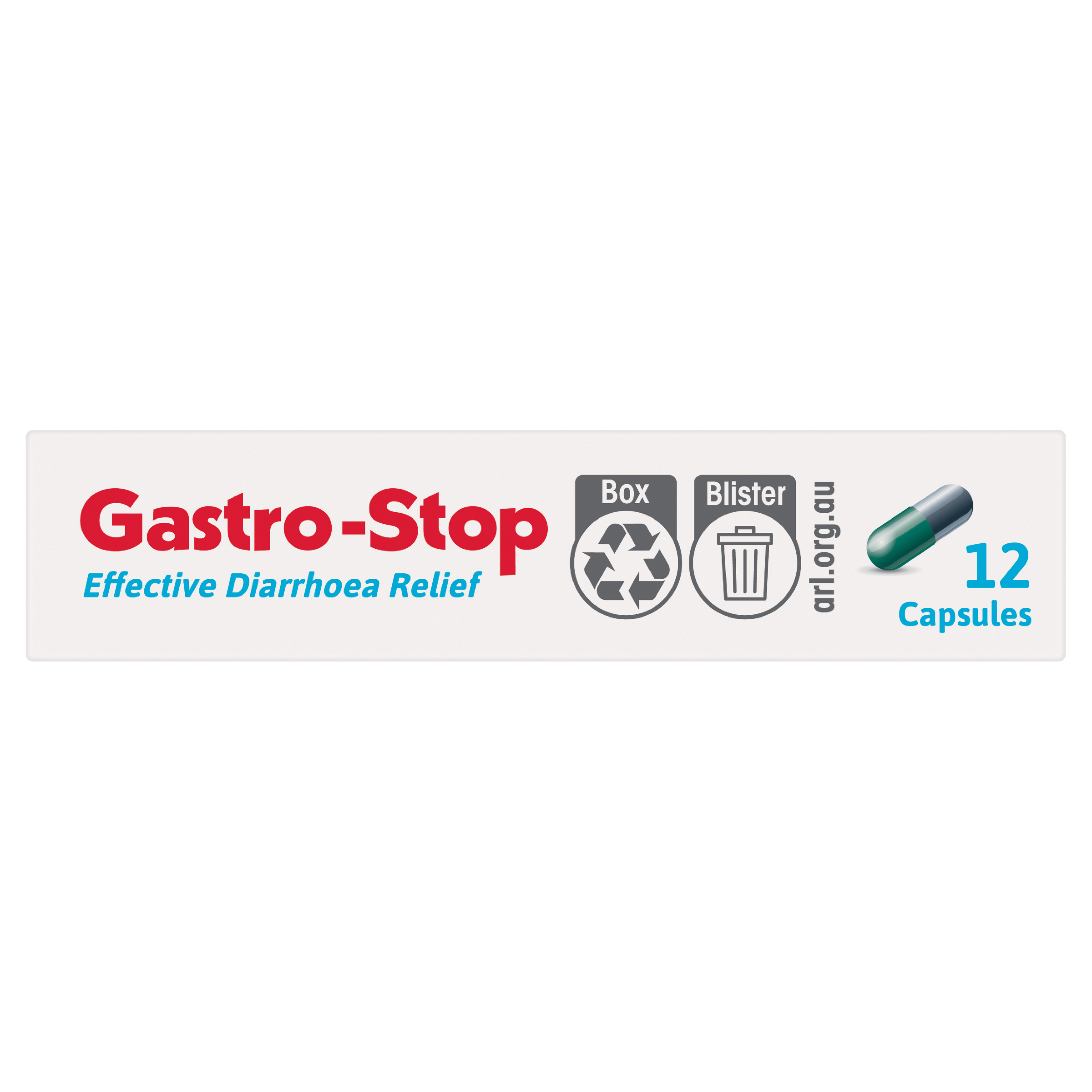 GASTRO-STOP DIARRHOEA RELIEF 2MG 12 CAPSULES - Image 6