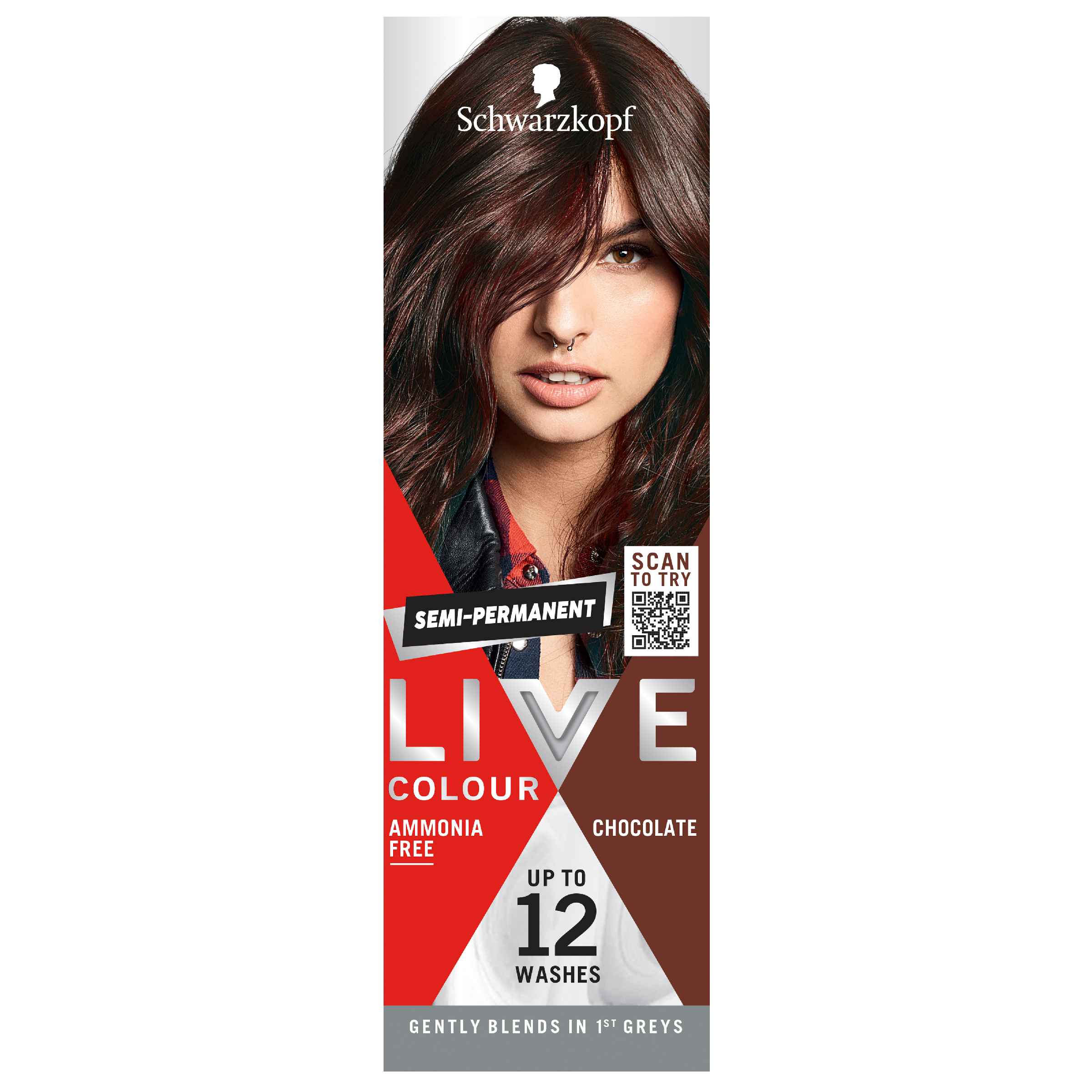 SCHWARZKOPF LIVE COLOUR CHOCOLATE 75ML - Image 2