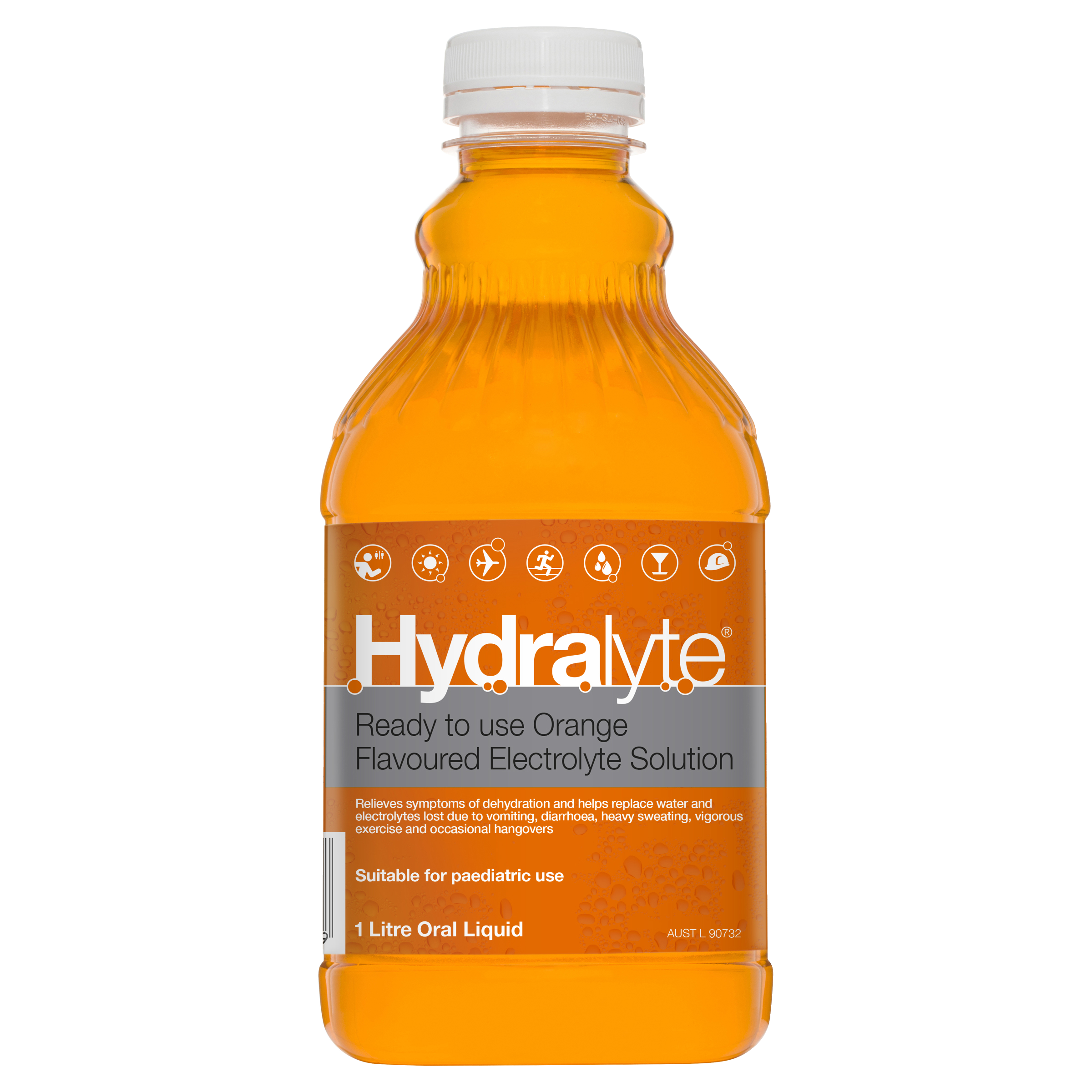 HYDRALYTE LIQUID ORANGE 1 LITRE - Image 2