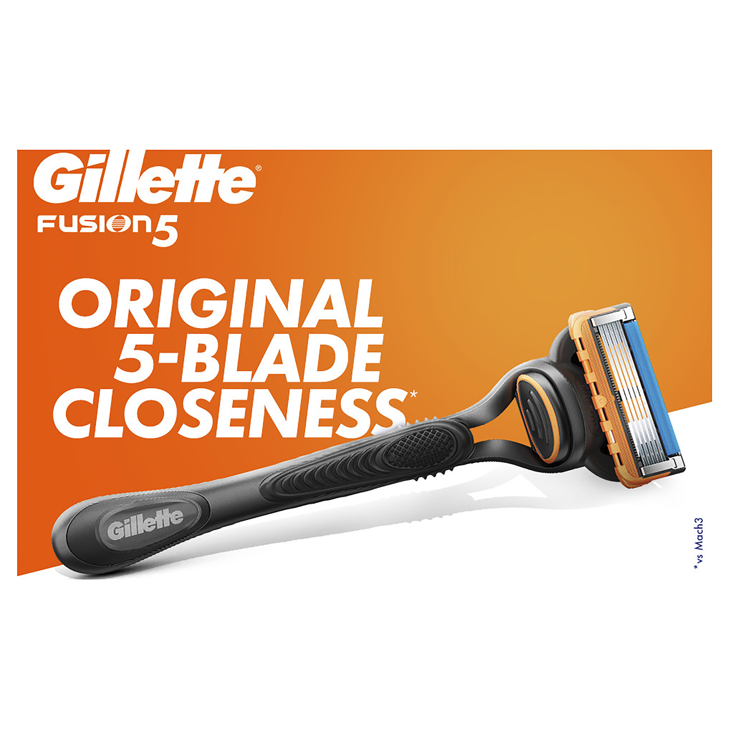 GILLETTE FUSION5 MANUAL REFILL BLADES 4 PACK - Image 10