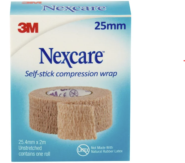 NEXCARE SELF STICK COMPRESSION WRAP 25MM