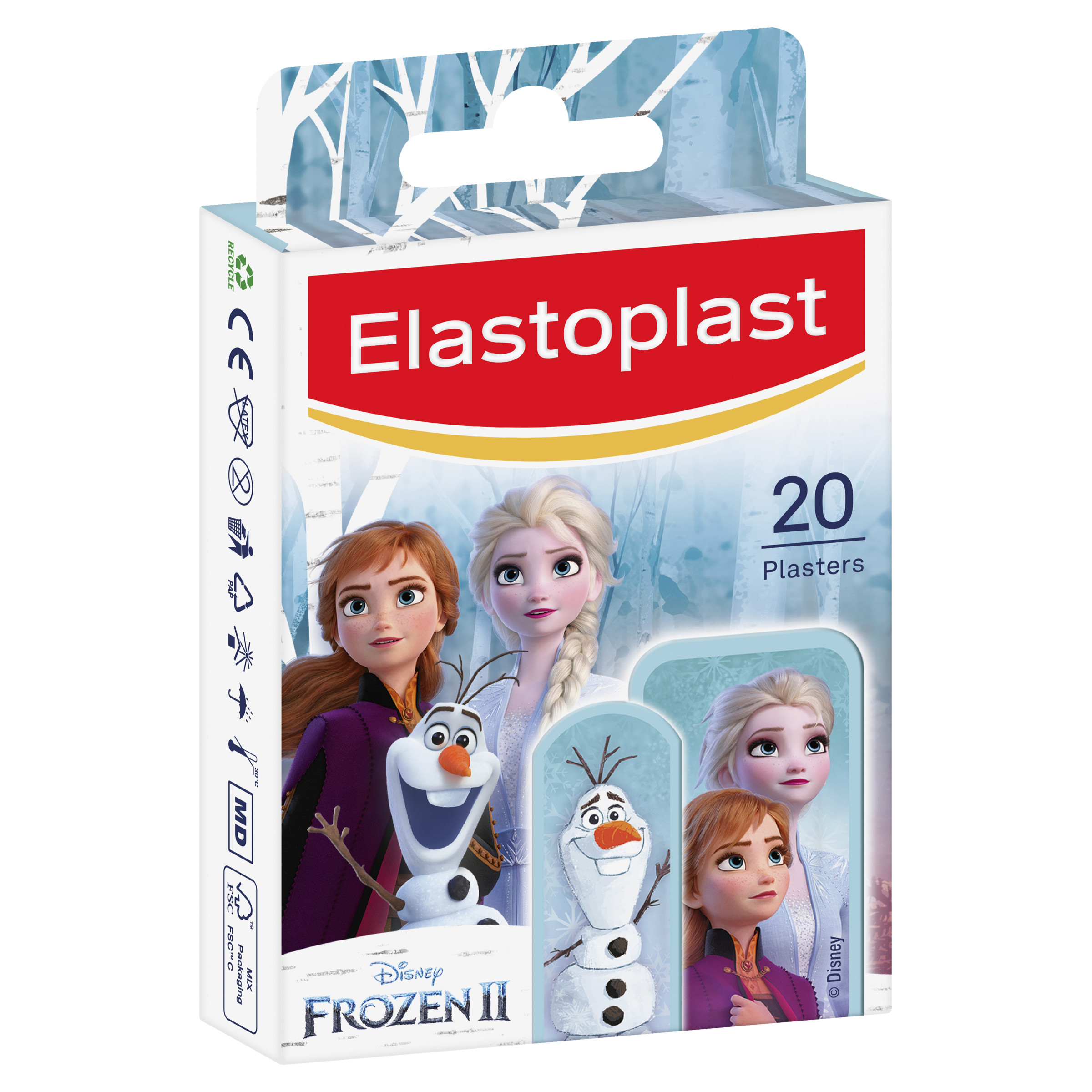 ELASTOPLAST DISNEY FROZEN STRIPS 20 PACK - Image 8