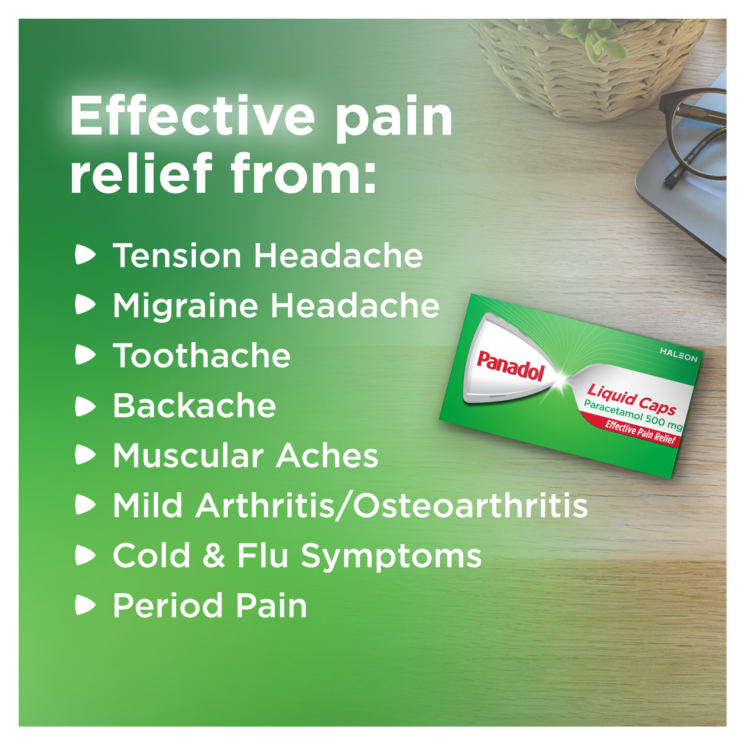 PANADOL 500MG 48 LIQUID CAPSULES - Image 10