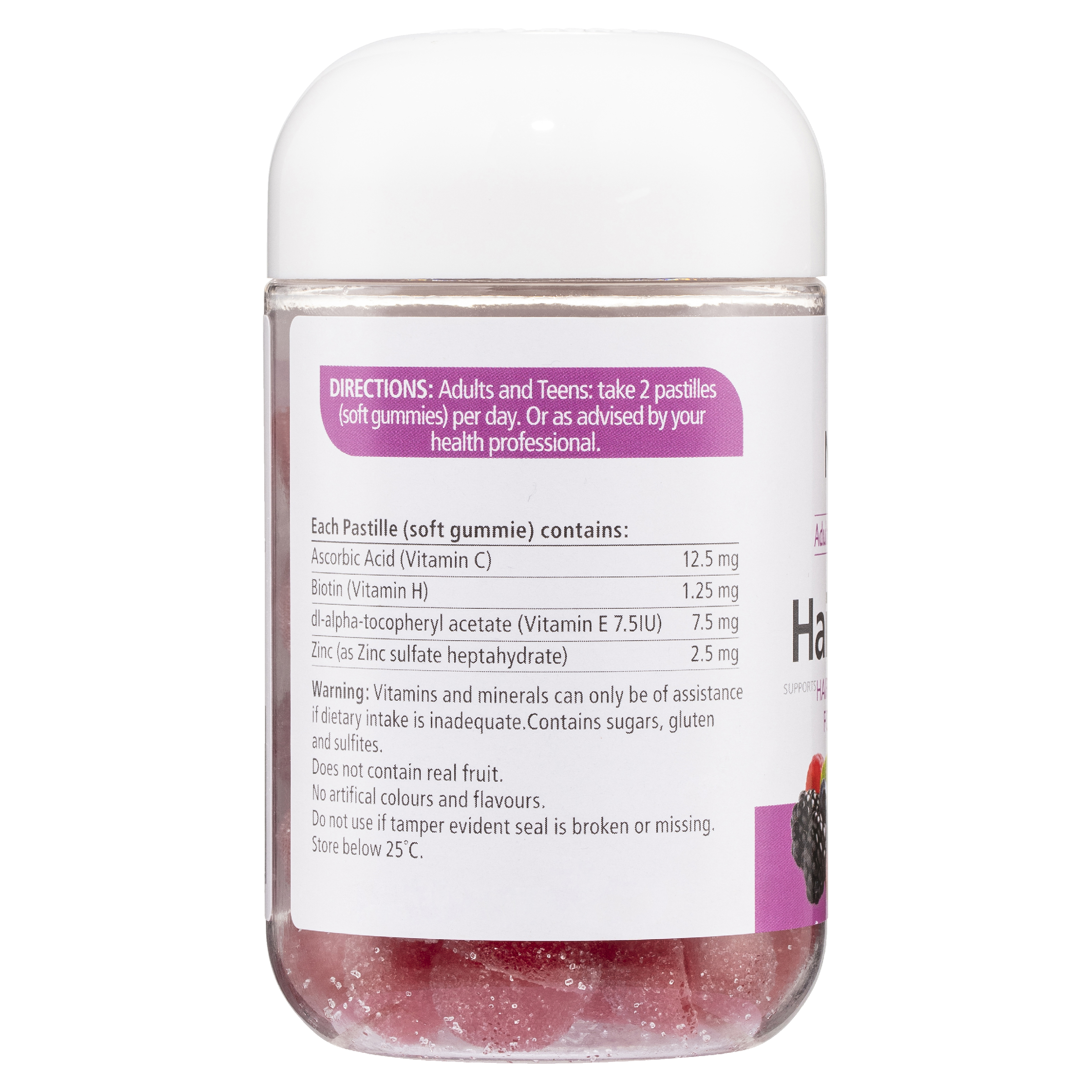 NATURES WAY ADULT VITA GUMMIES HAIR SKIN NAILS 60 - Image 2